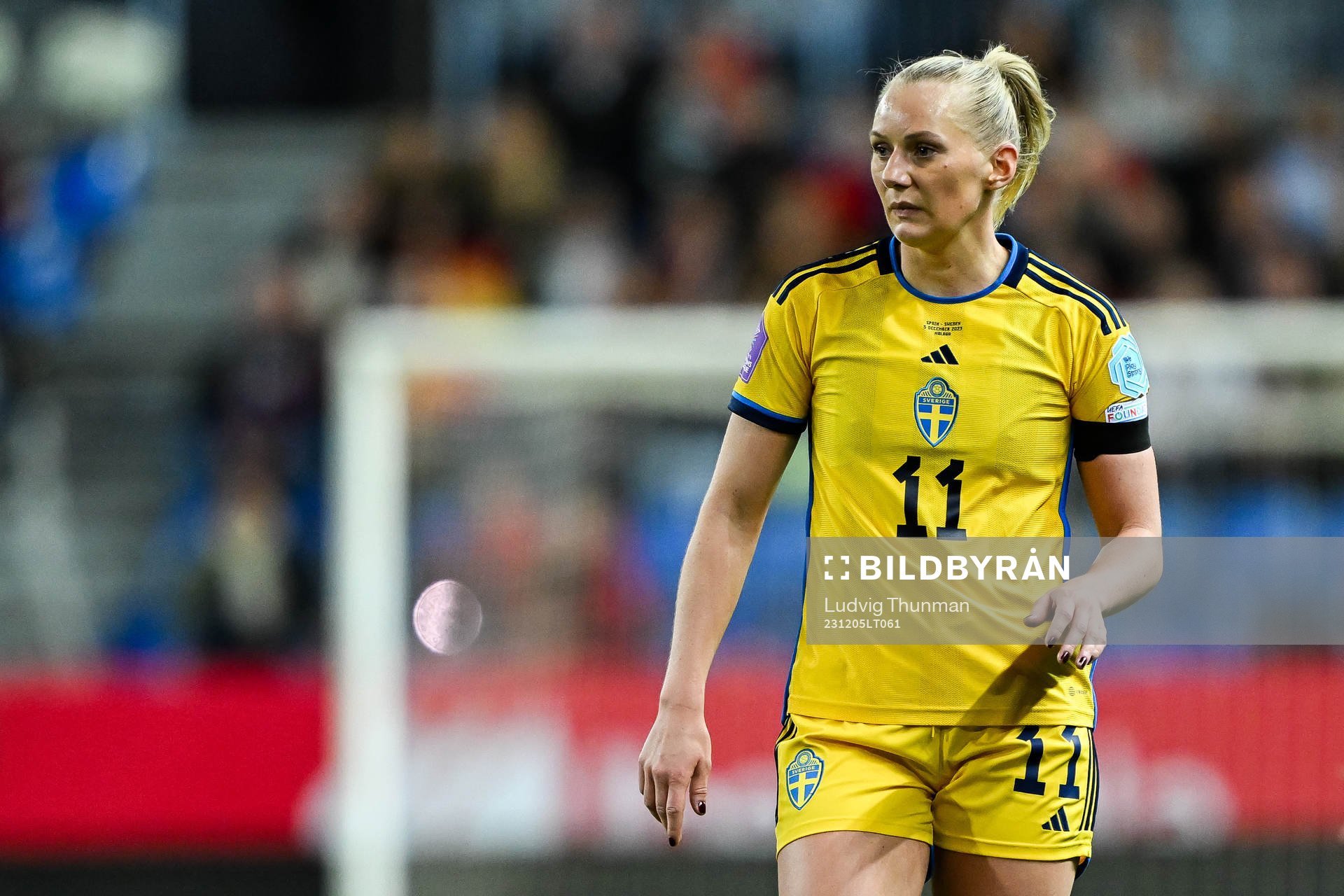 Stina Blackstenius of Sweden
