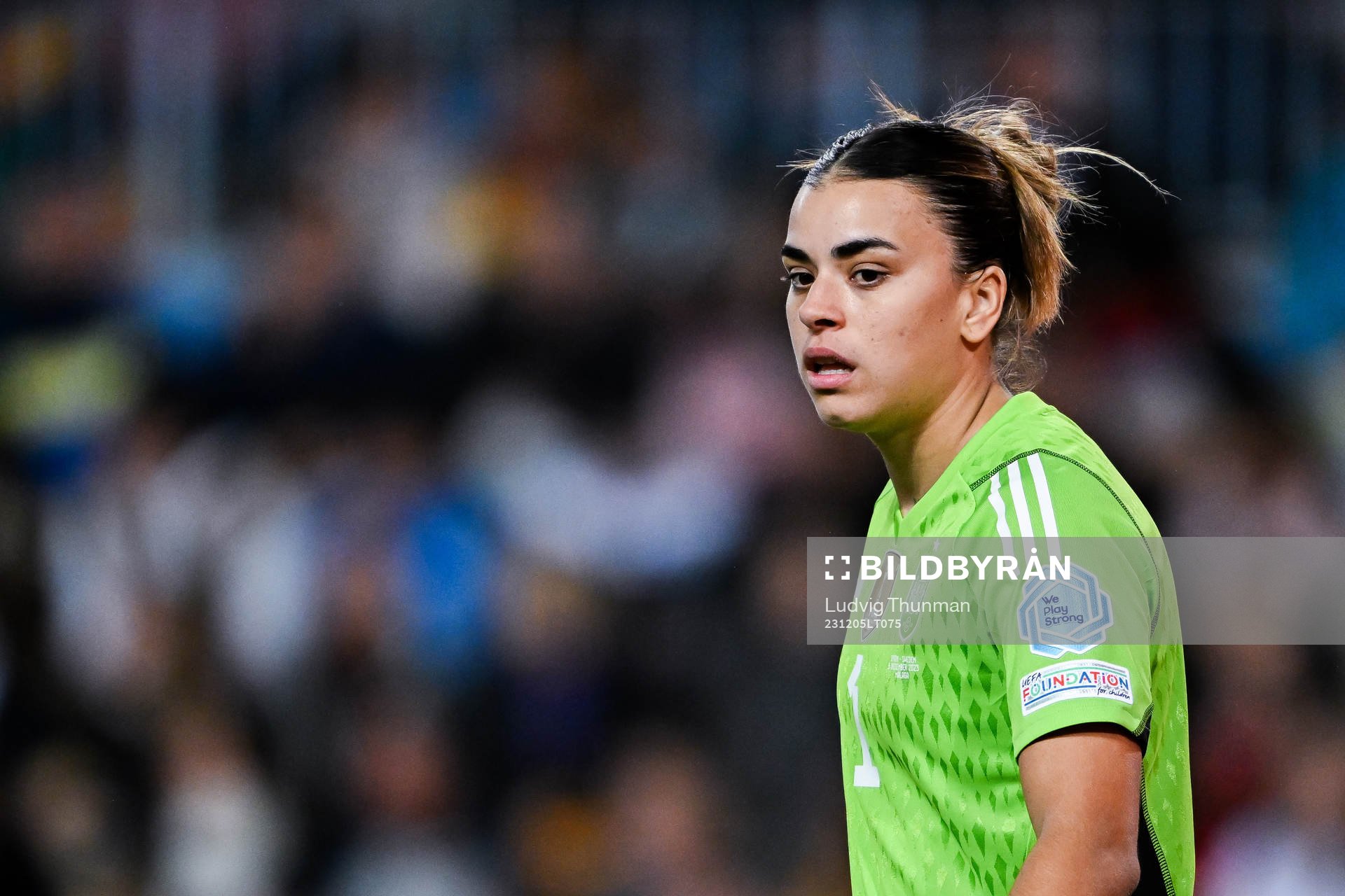 Goalkeeper Misa Rodriguez of Spain