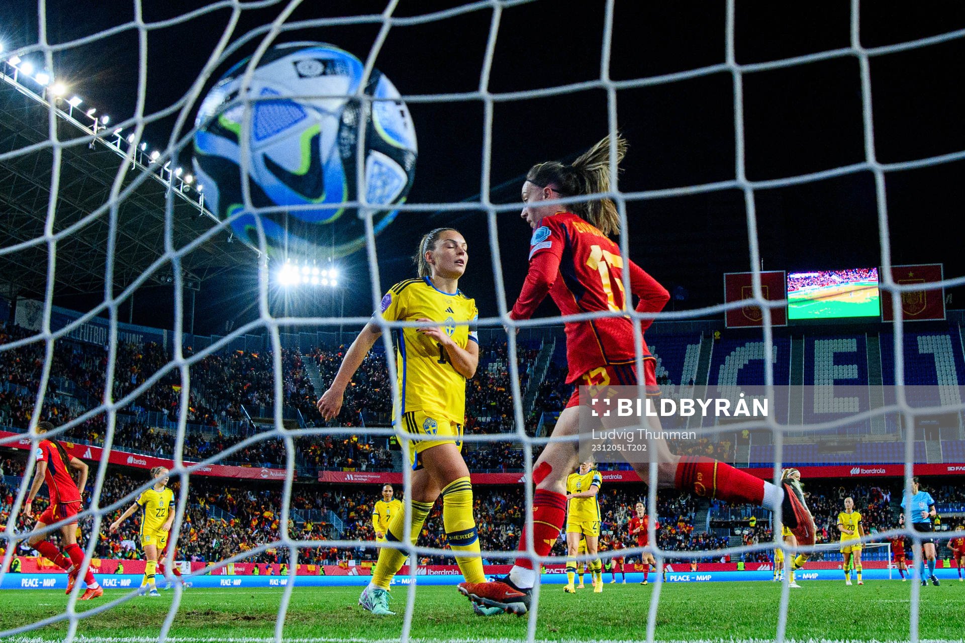 Johanna Rytting Kaneryd of Sweden looks dejected