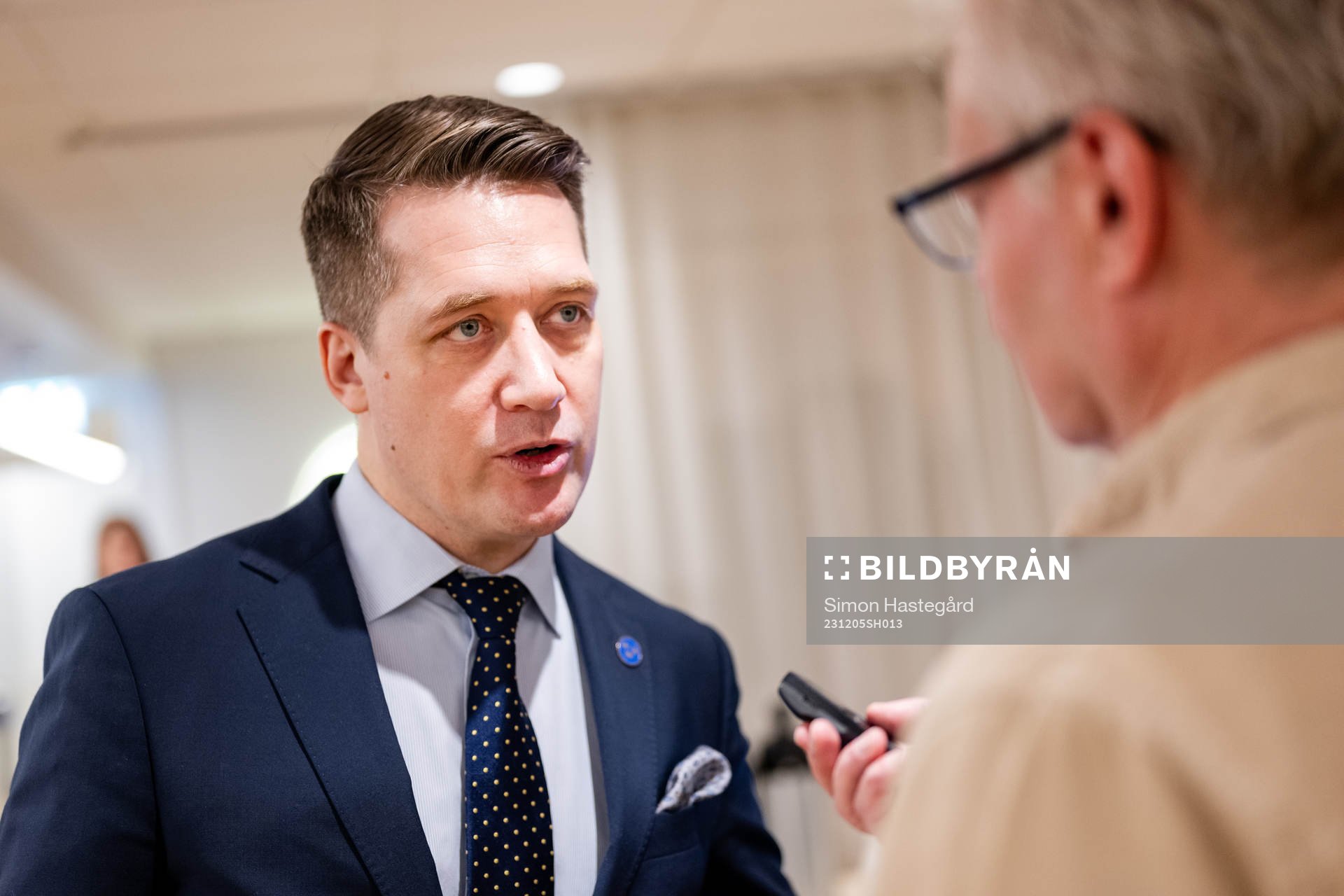 Sveriges förbundskapten Sam Hallam
