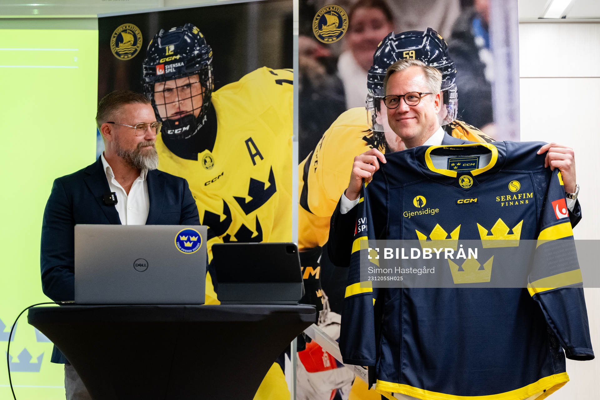 Svenska Ishockeyförbundets generalsekreterare Johan Stark