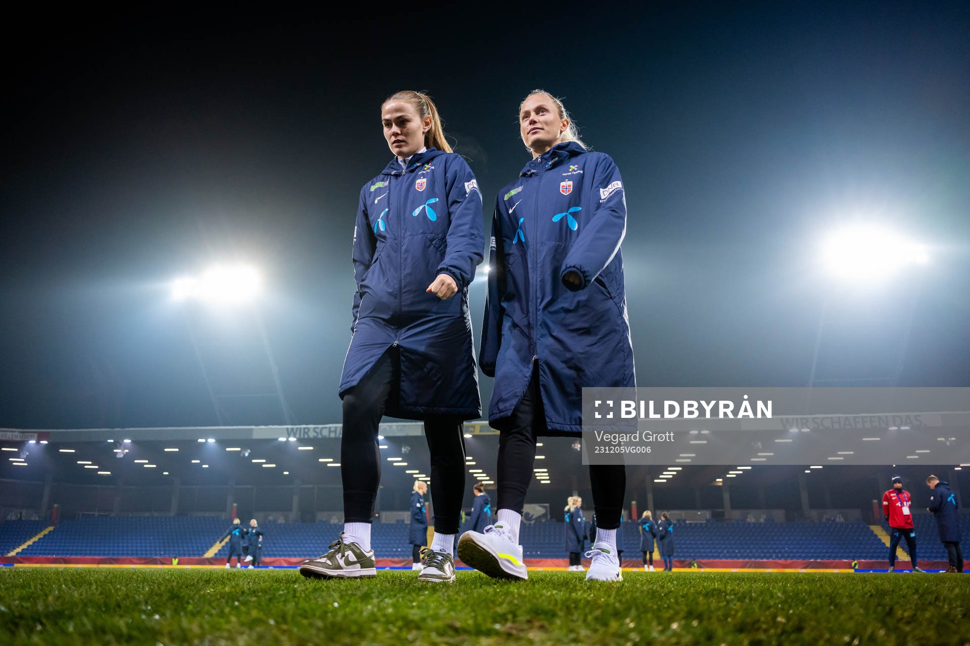 Marthine Østenstad and Guro Bergsvand of Norway
