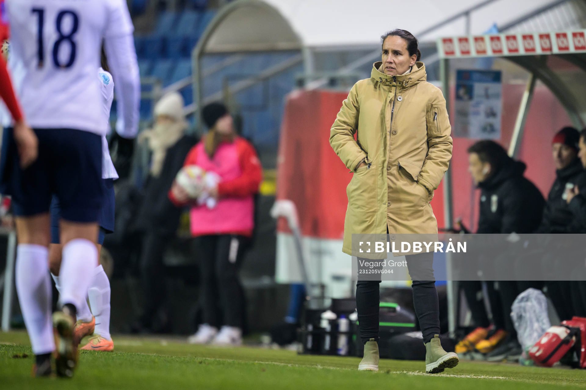 Head coach Irene Fuhrmann of Austria
