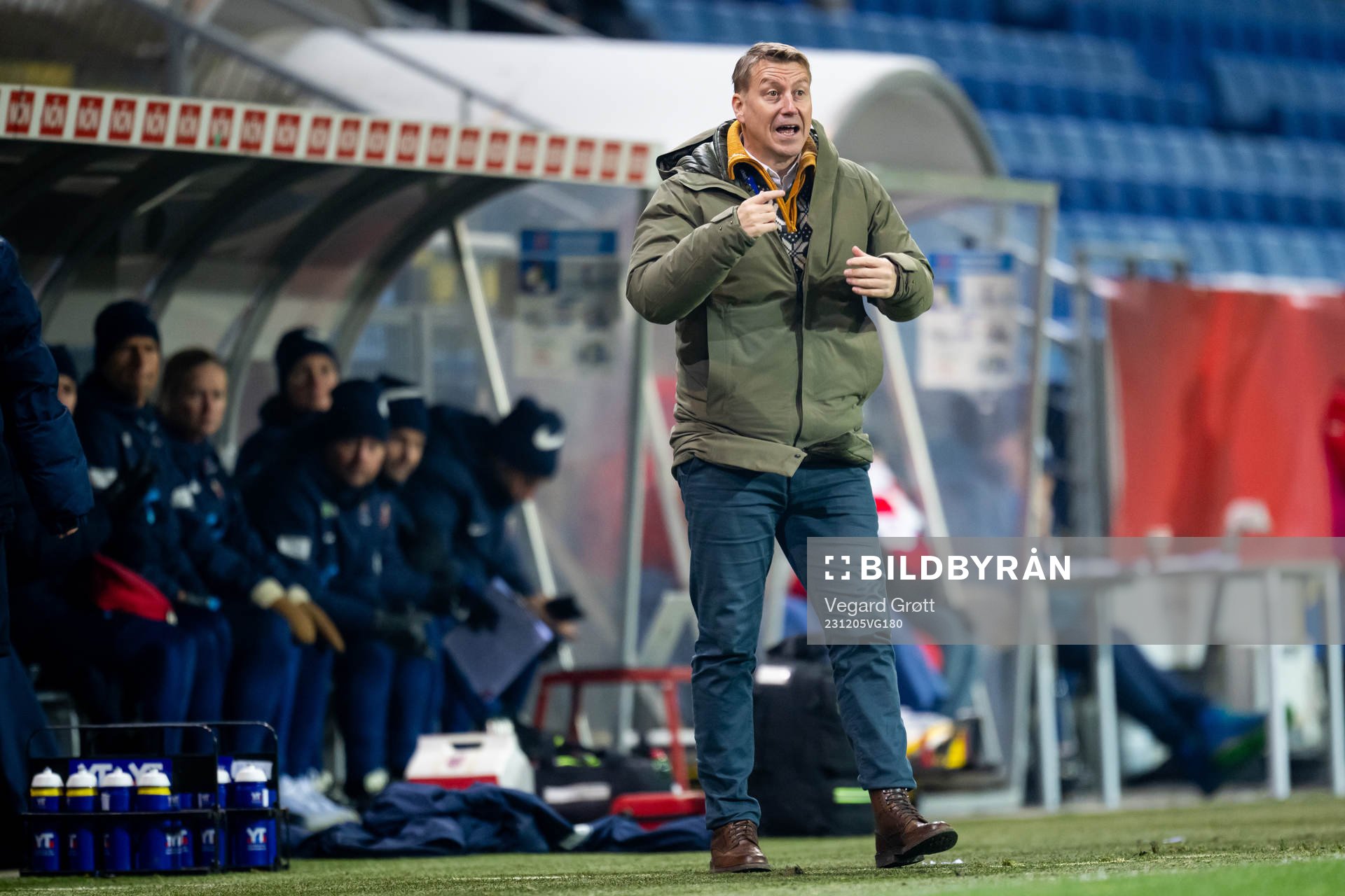 Leif Gunnar Smerud, head coach of Norway