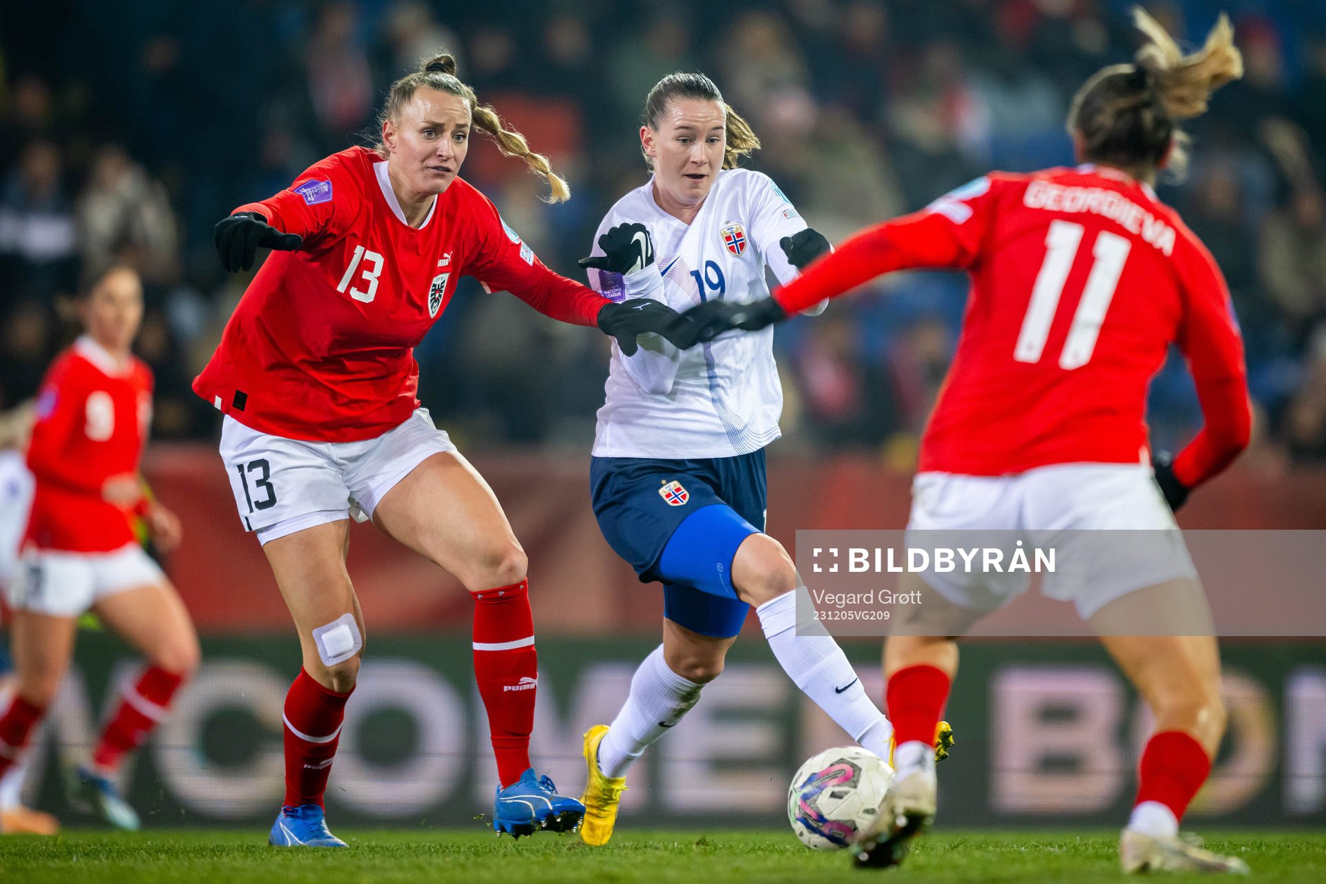 Virginia Kirchberger of Austria and Elisabeth Terland of