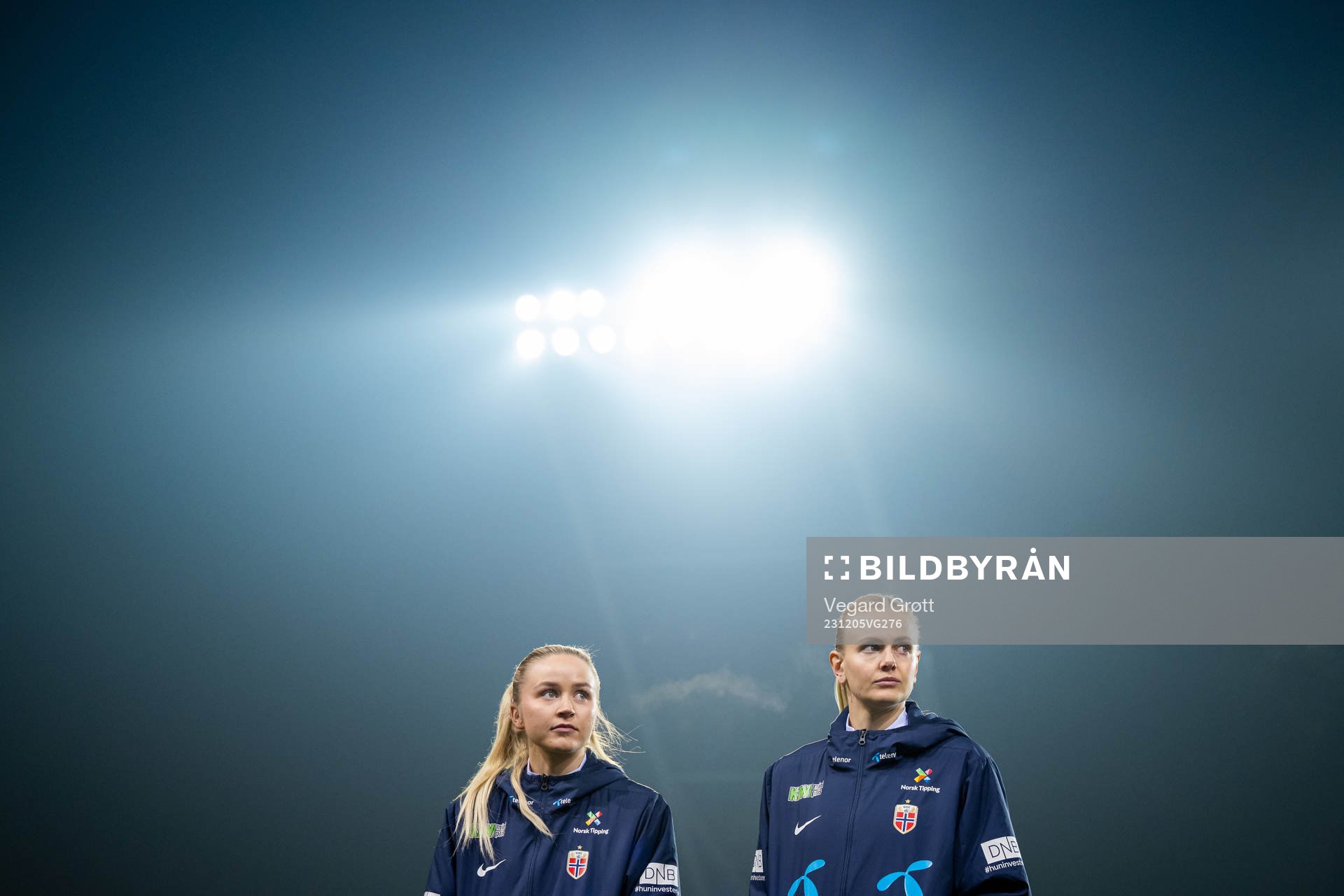 Anna Langås Jøsendal and Karina Sævik of Norway