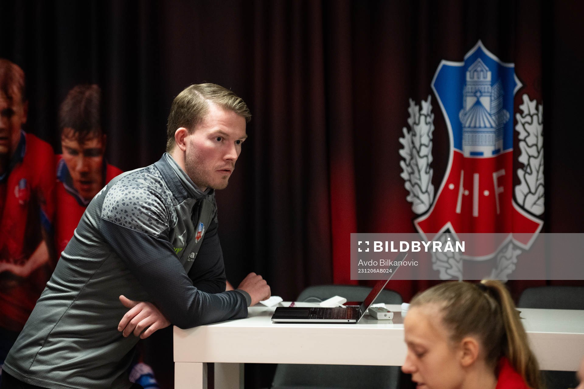 Helsingborgs tränare Kristoffer Schönebeck
