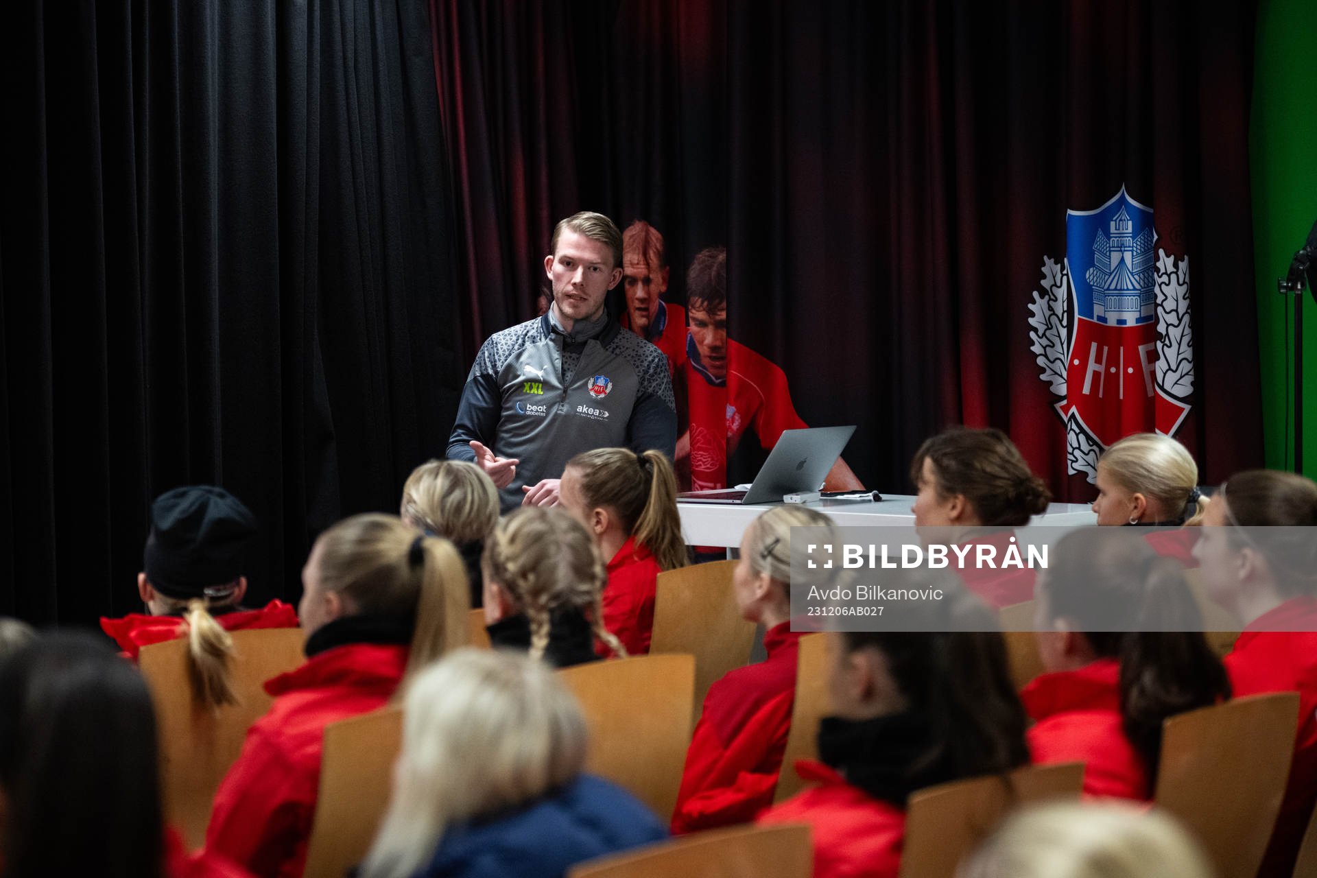 Helsingborgs tränare Kristoffer Schönebeck