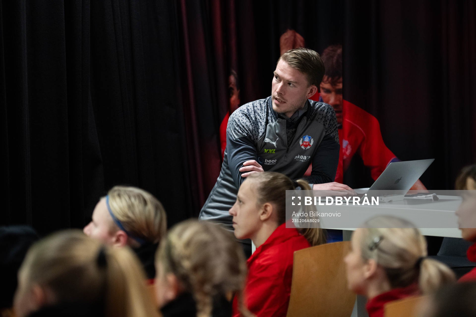 Helsingborgs tränare Kristoffer Schönebeck