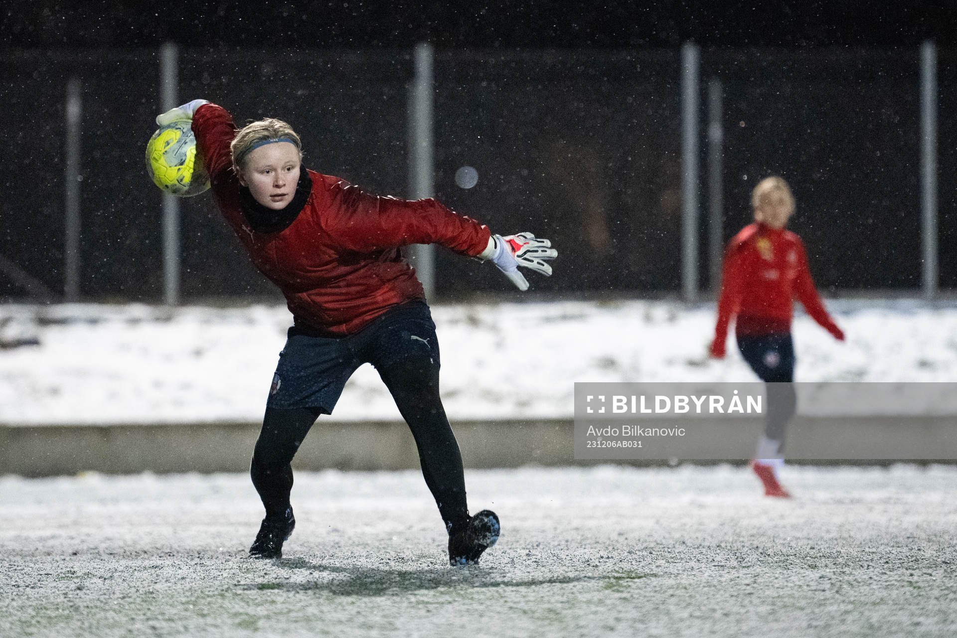 Helsingborgs  målvakt Hannah Tegestål