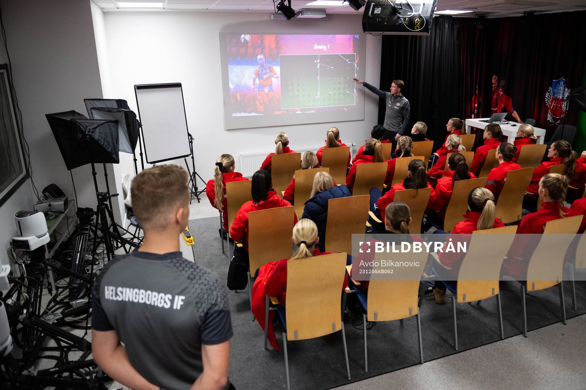Helsingborgs tränare Kristoffer Schönebeck