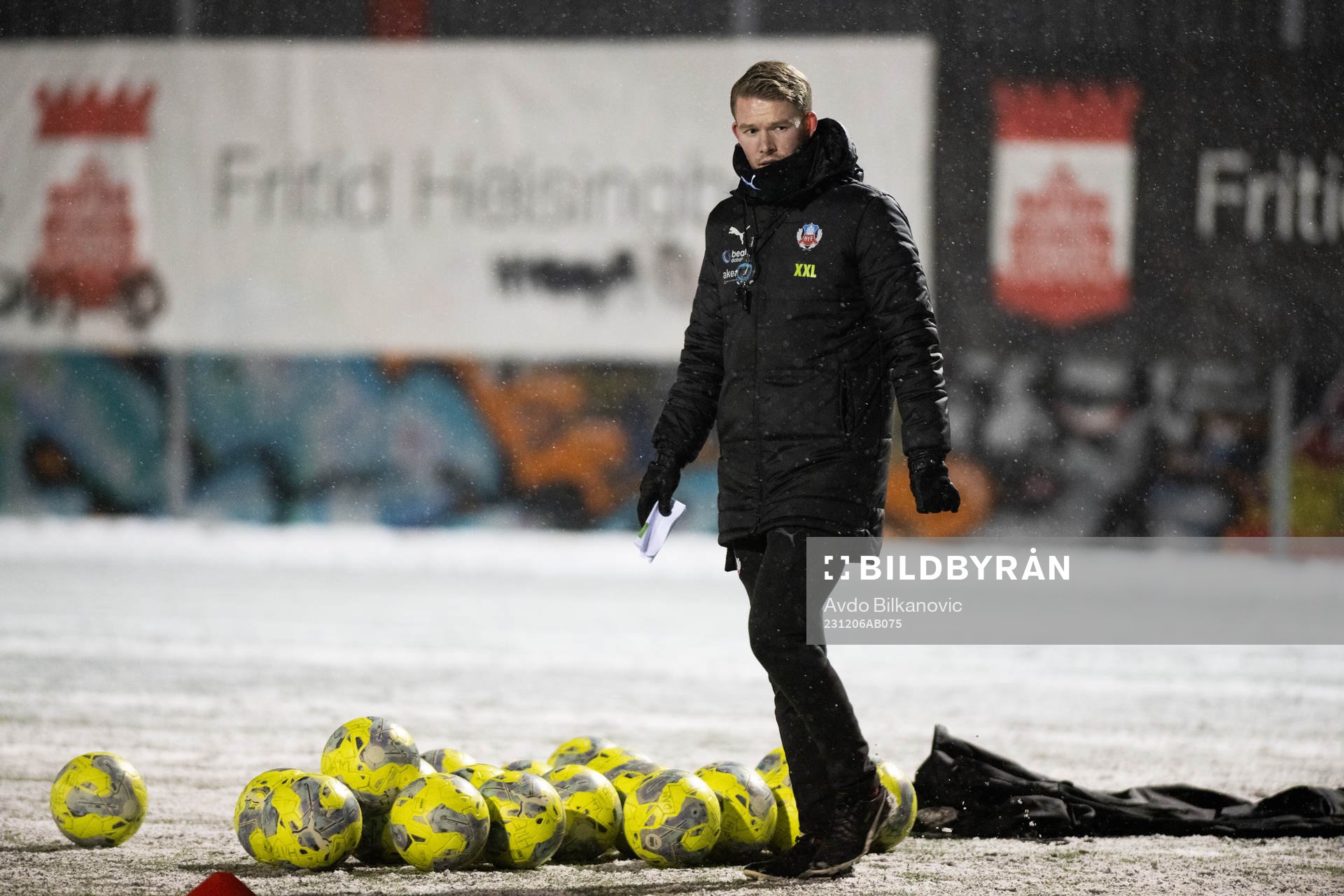 Helsingborgs tränare Kristoffer Schönebeck