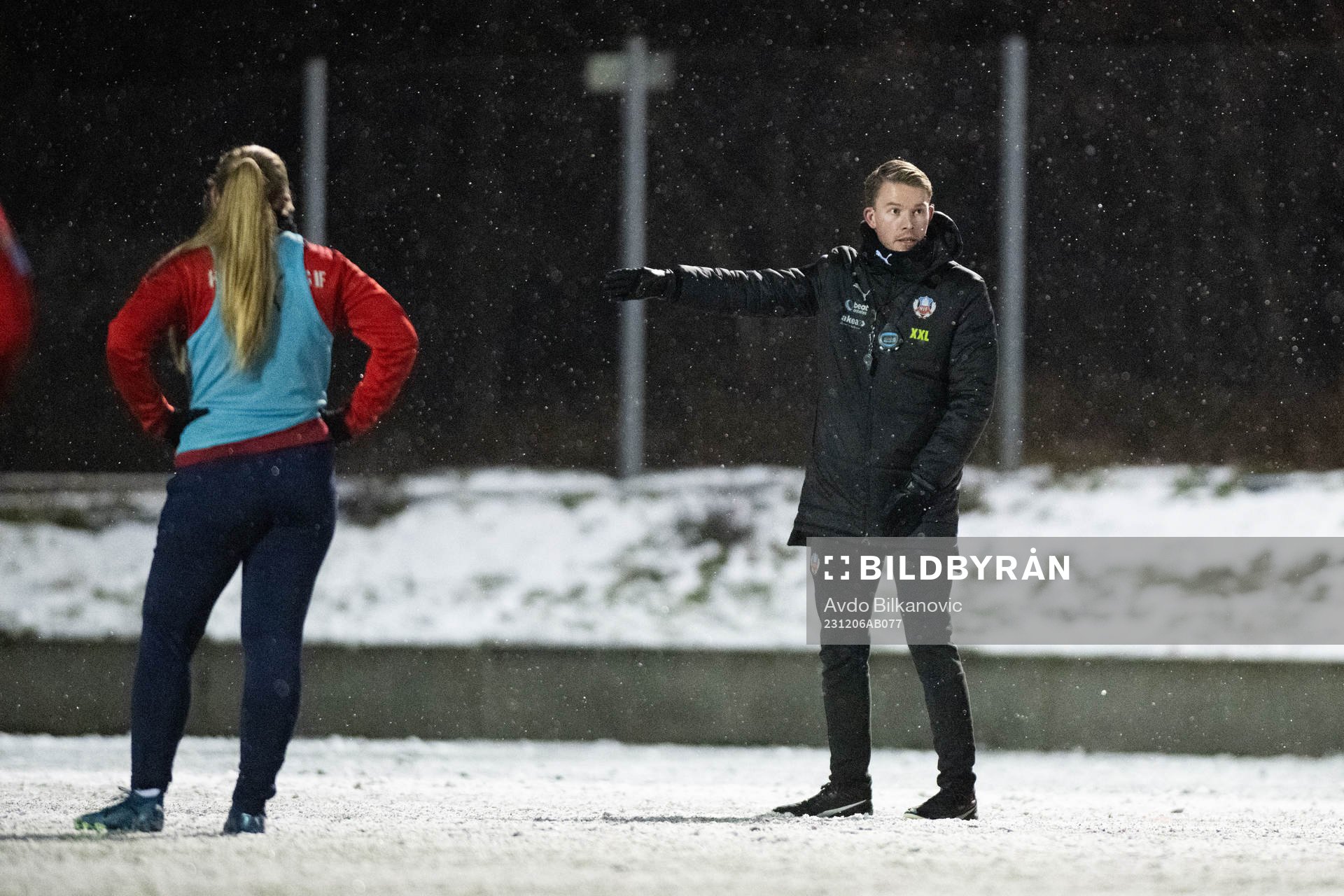 Helsingborgs tränare Kristoffer Schönebeck