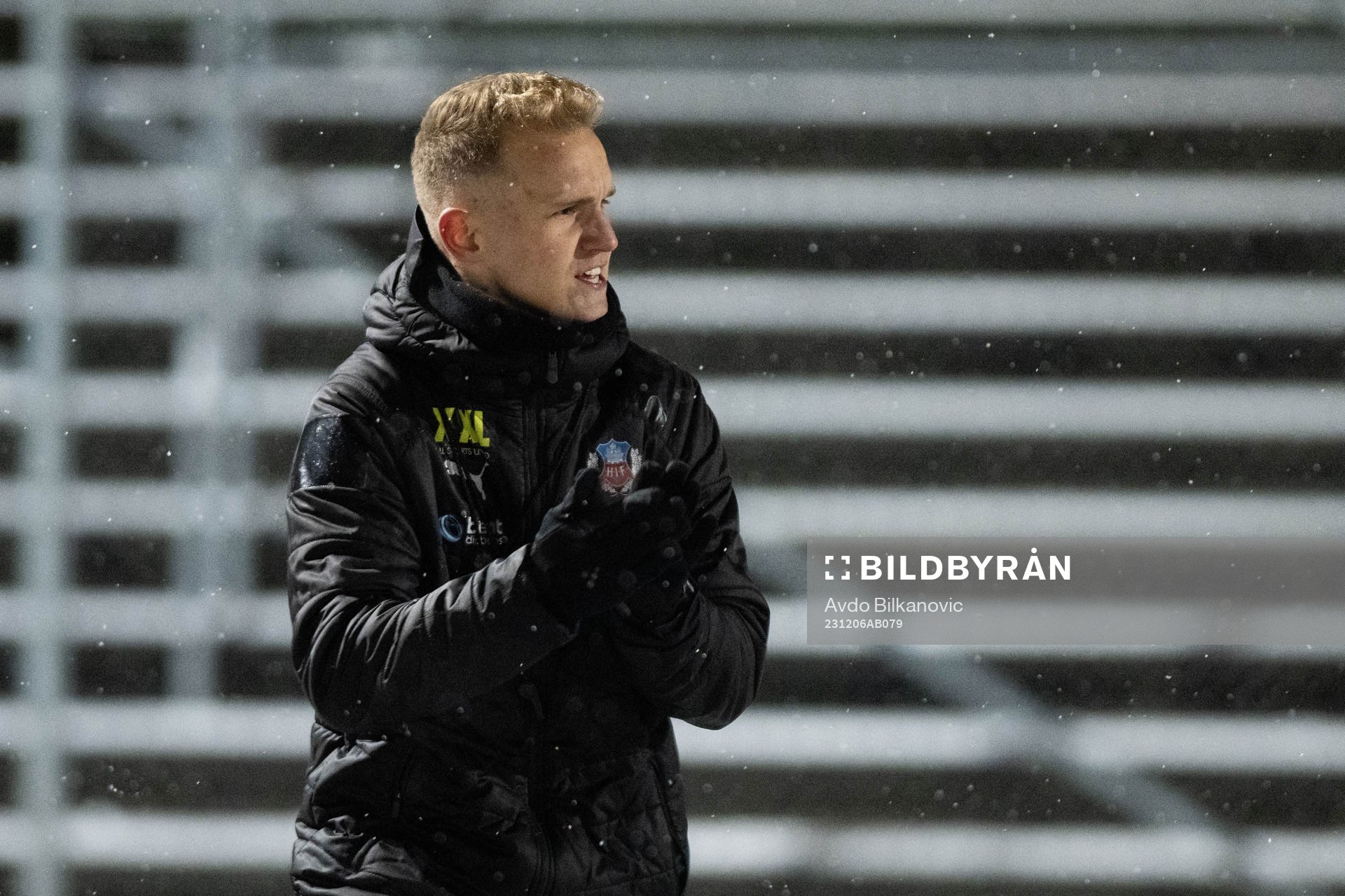 Helsingborgs assisterande tränare Elias Åkeborg