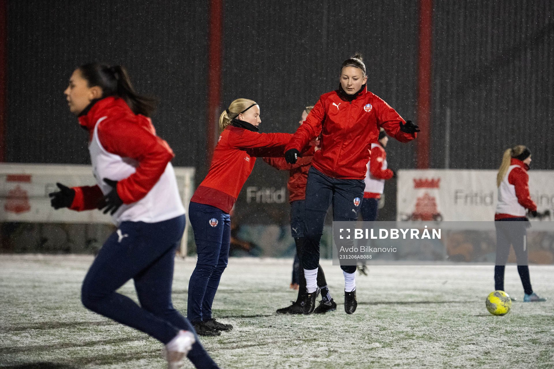 Helsingborgs Elisabeth Lundahl och Kajsa Arthursson