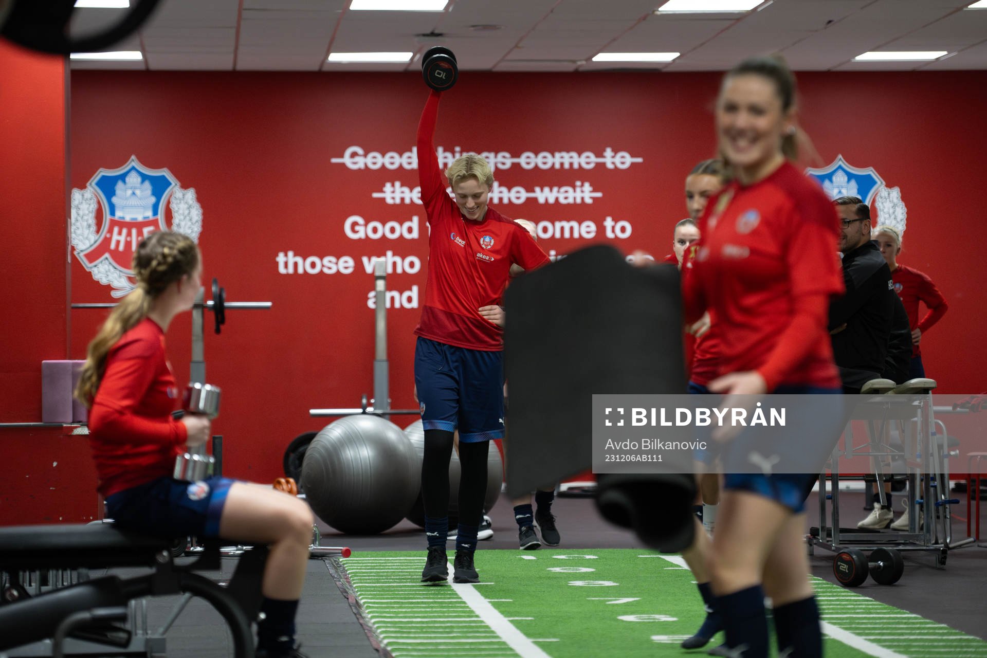 Helsingborgs målvakt Hannah Tegestål
