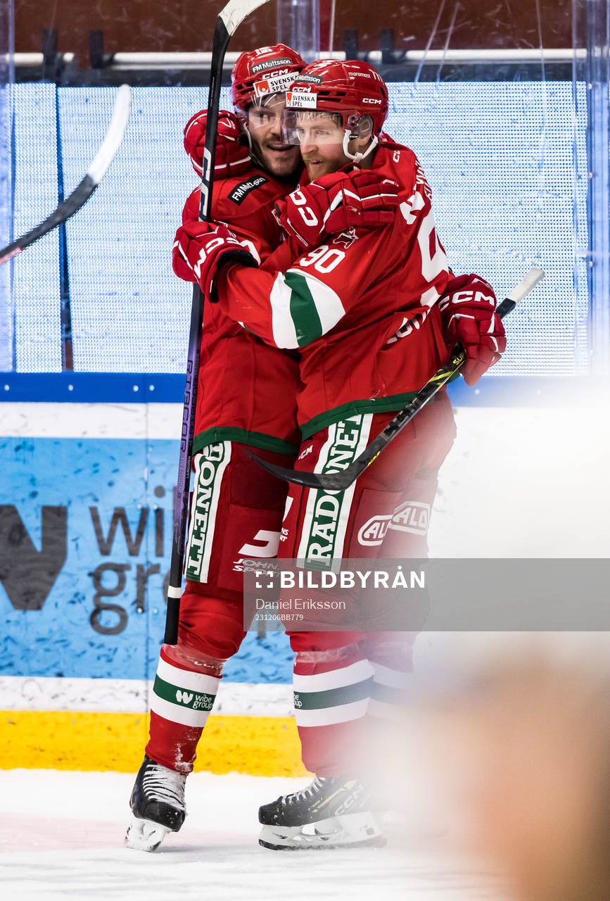 Mora IKs Daniel Ljunggren jublar