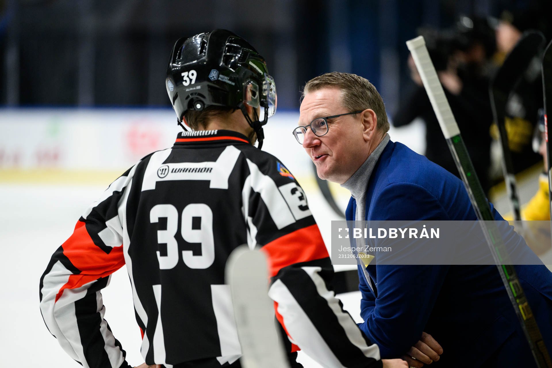 Södertälje SKs tränare Magnus Bogren
