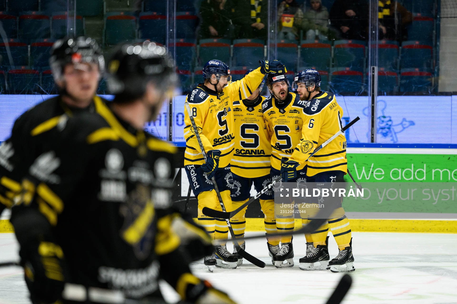 Södertälje SKs Marcus Eriksson jublar