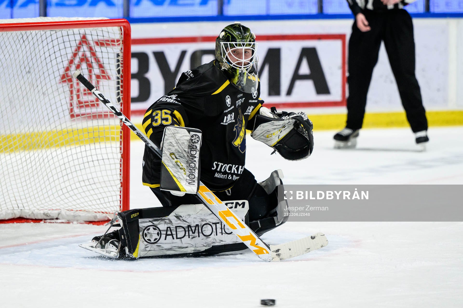 AIKs målvakt Antoine Bibeau