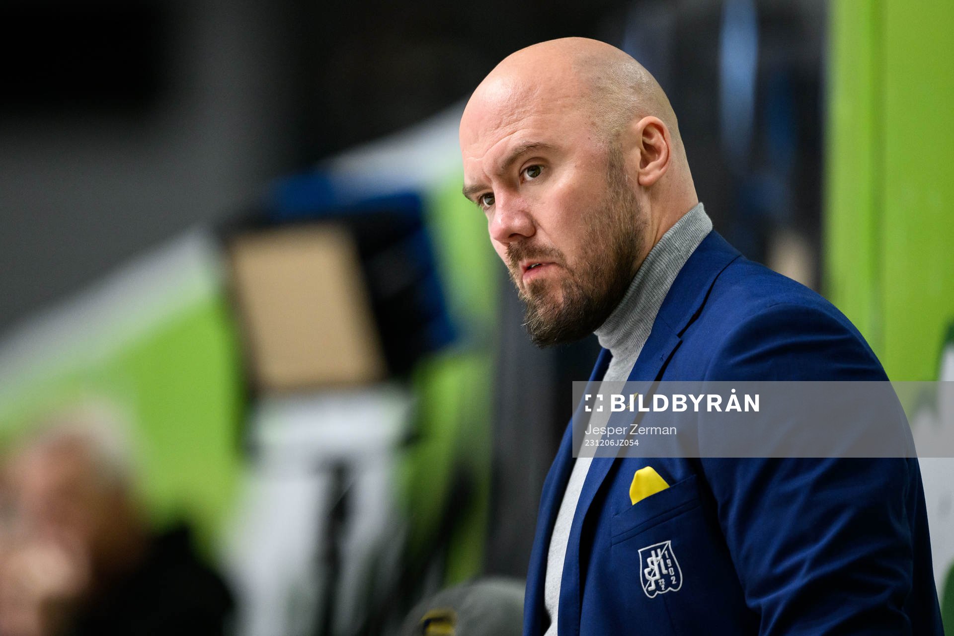 Södertälje SKs assisterande tränare Nicklas Grossman
