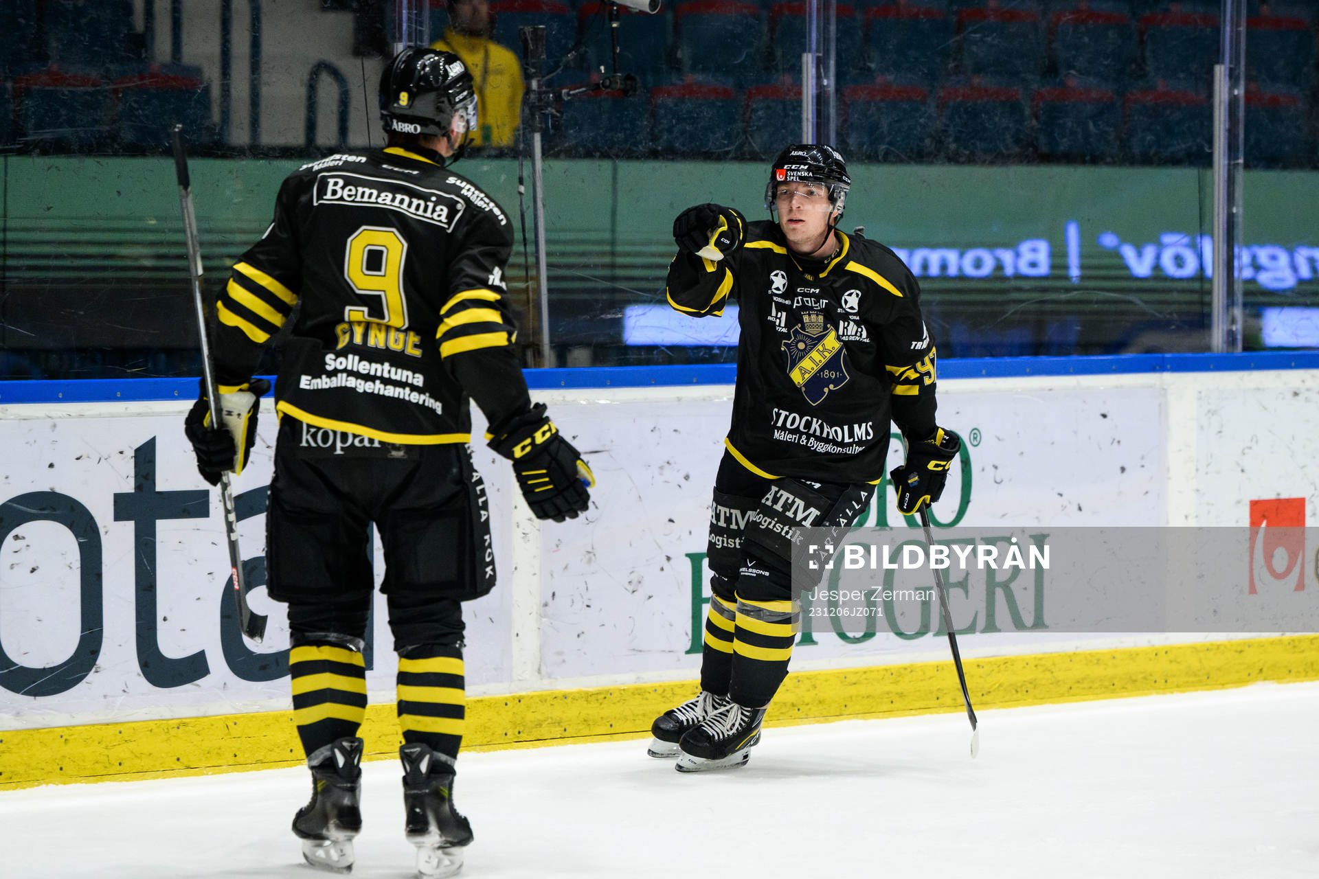 AIKs Zion Nybeck jublar