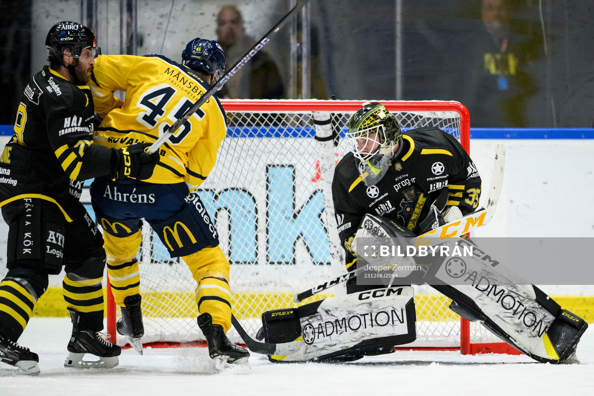 AIKs målvakt Antoine Bibeau släpper in 0-2