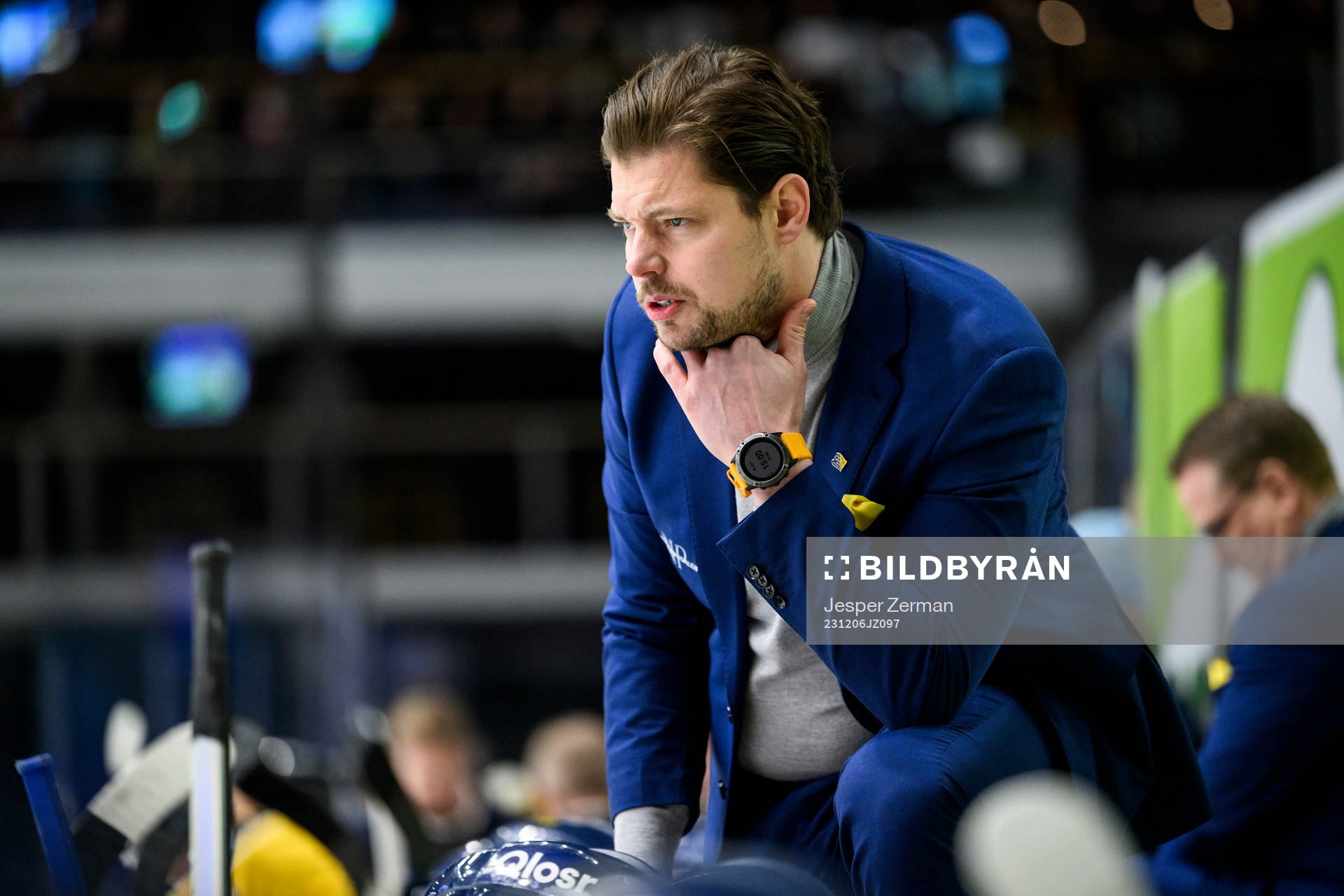 Södertäljes assisterande tränare Mattias Zackrisson
