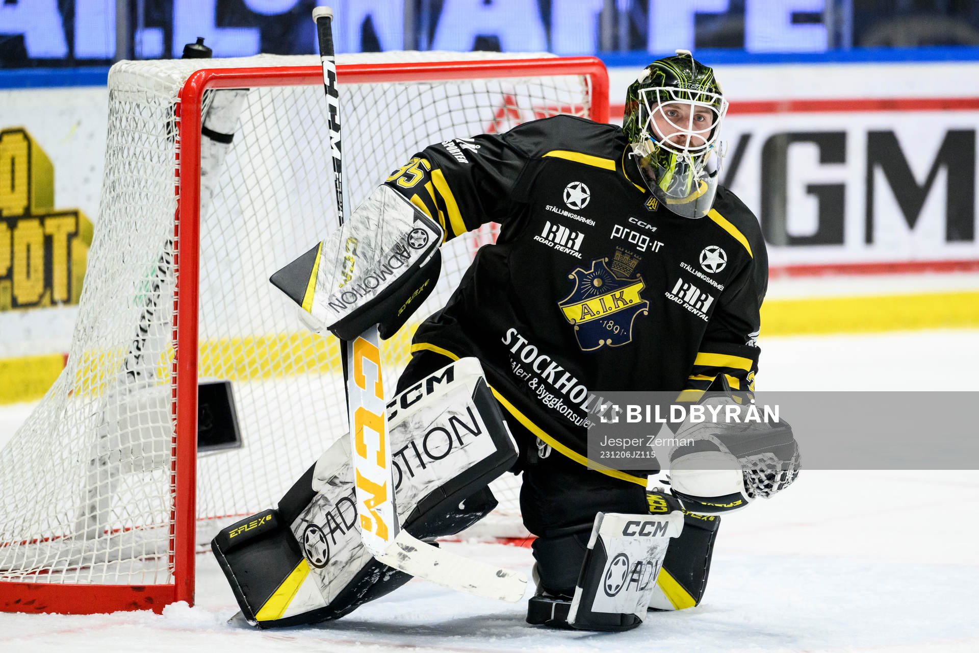 AIKs målvakt Antoine Bibeau