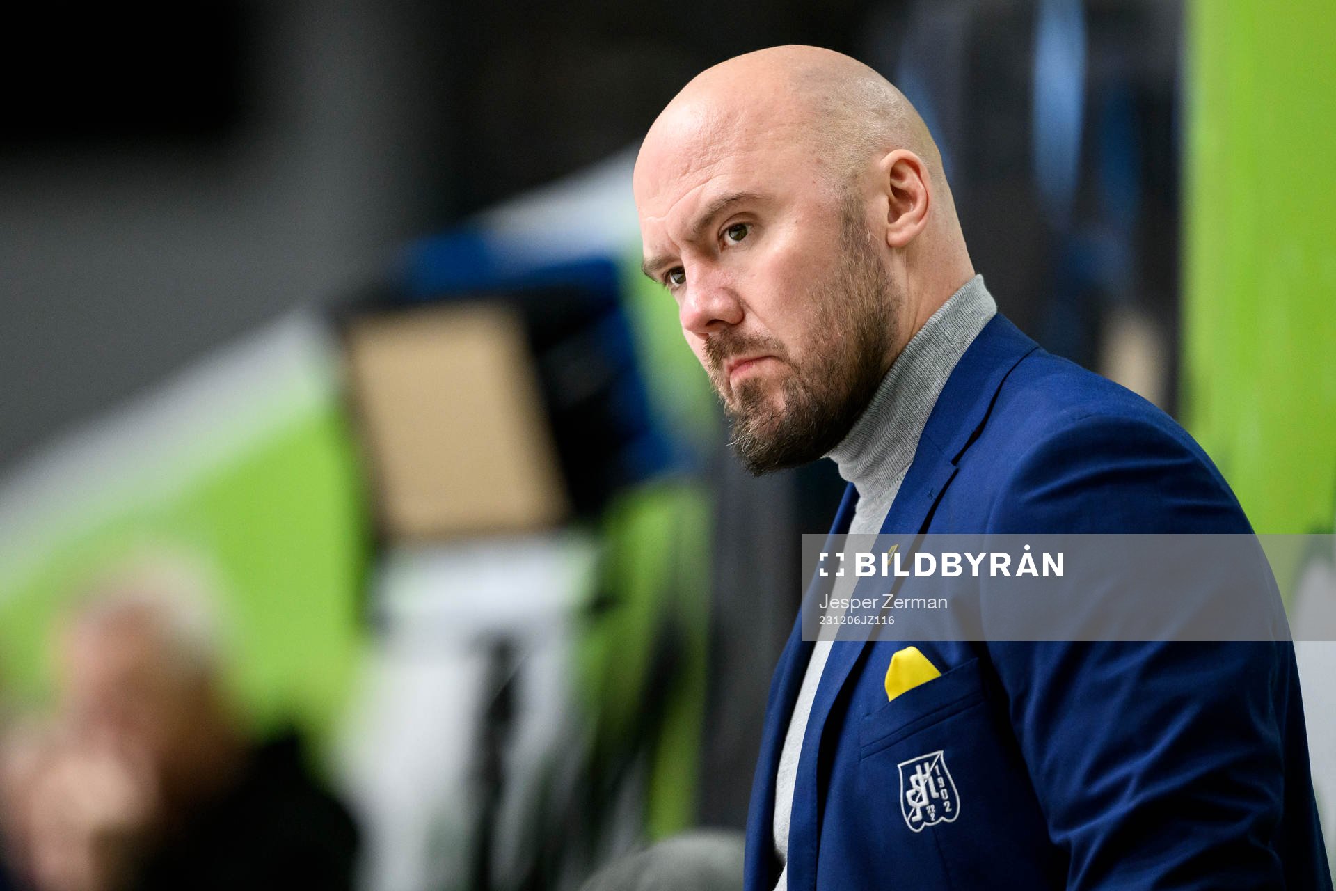 Södertäljes assisterande tränare Nicklas Grossman