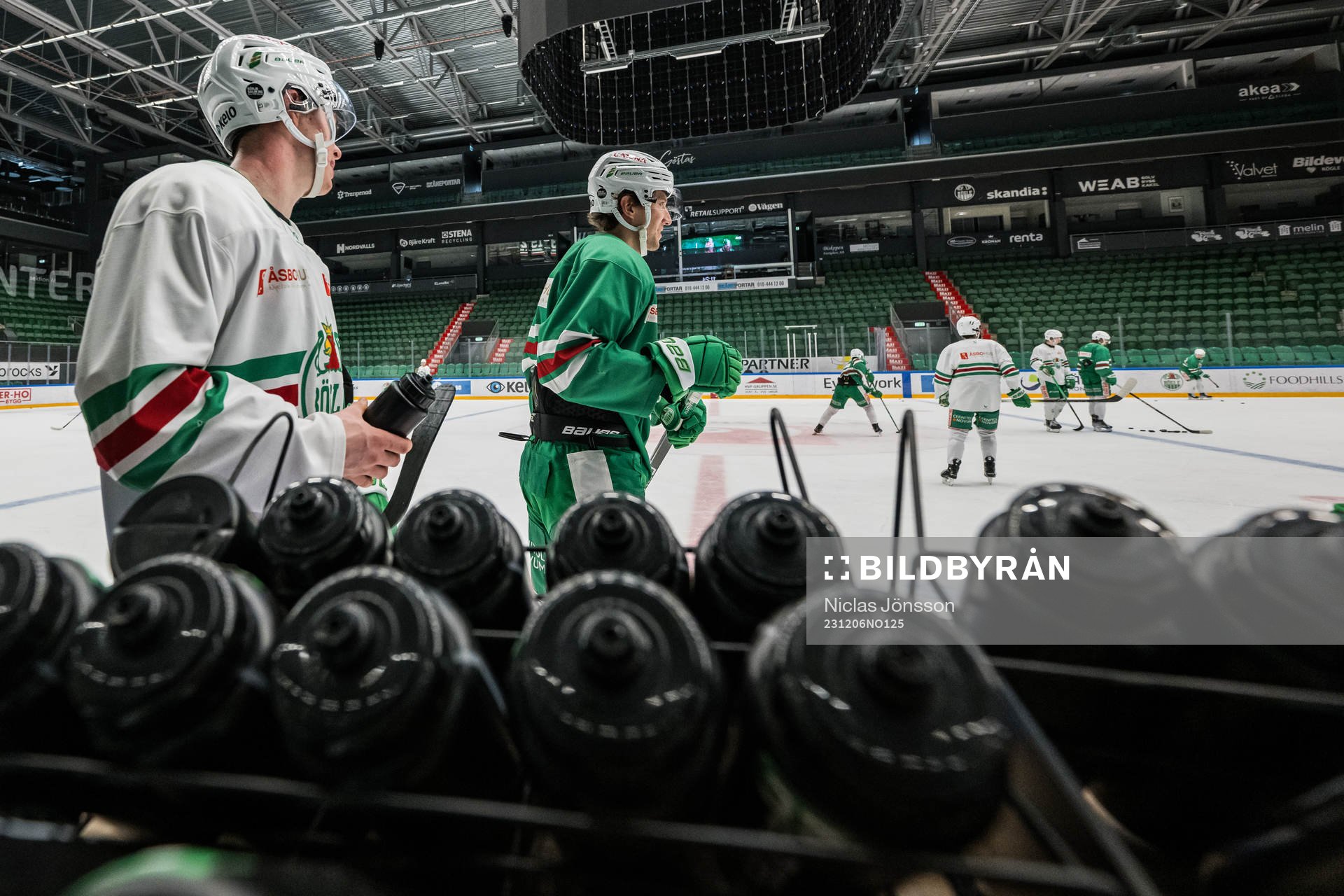 Oskar Pettersson och Adam Tambellini