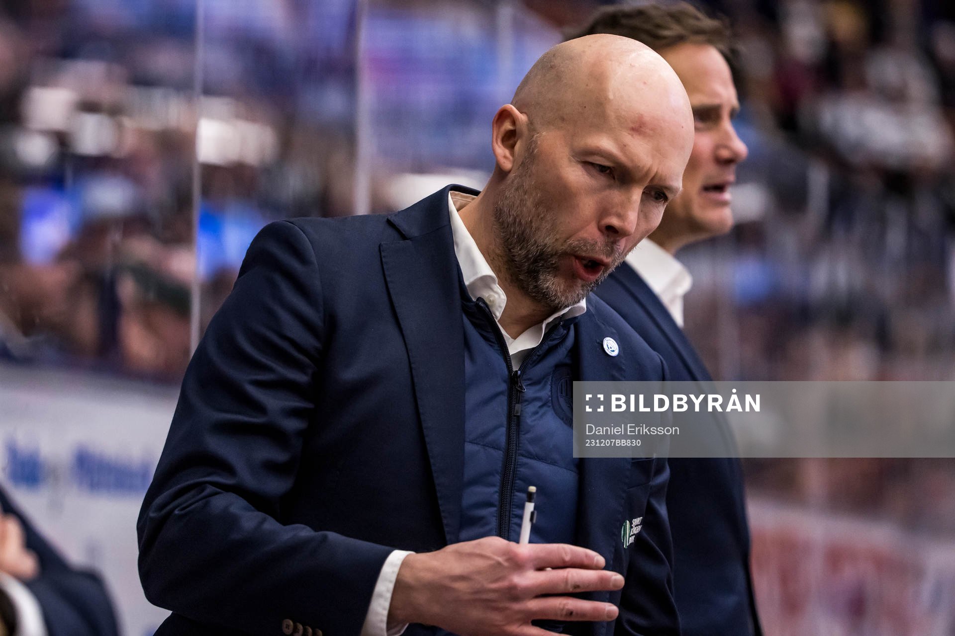 Frölundas assisterande tränare Anders Burström
