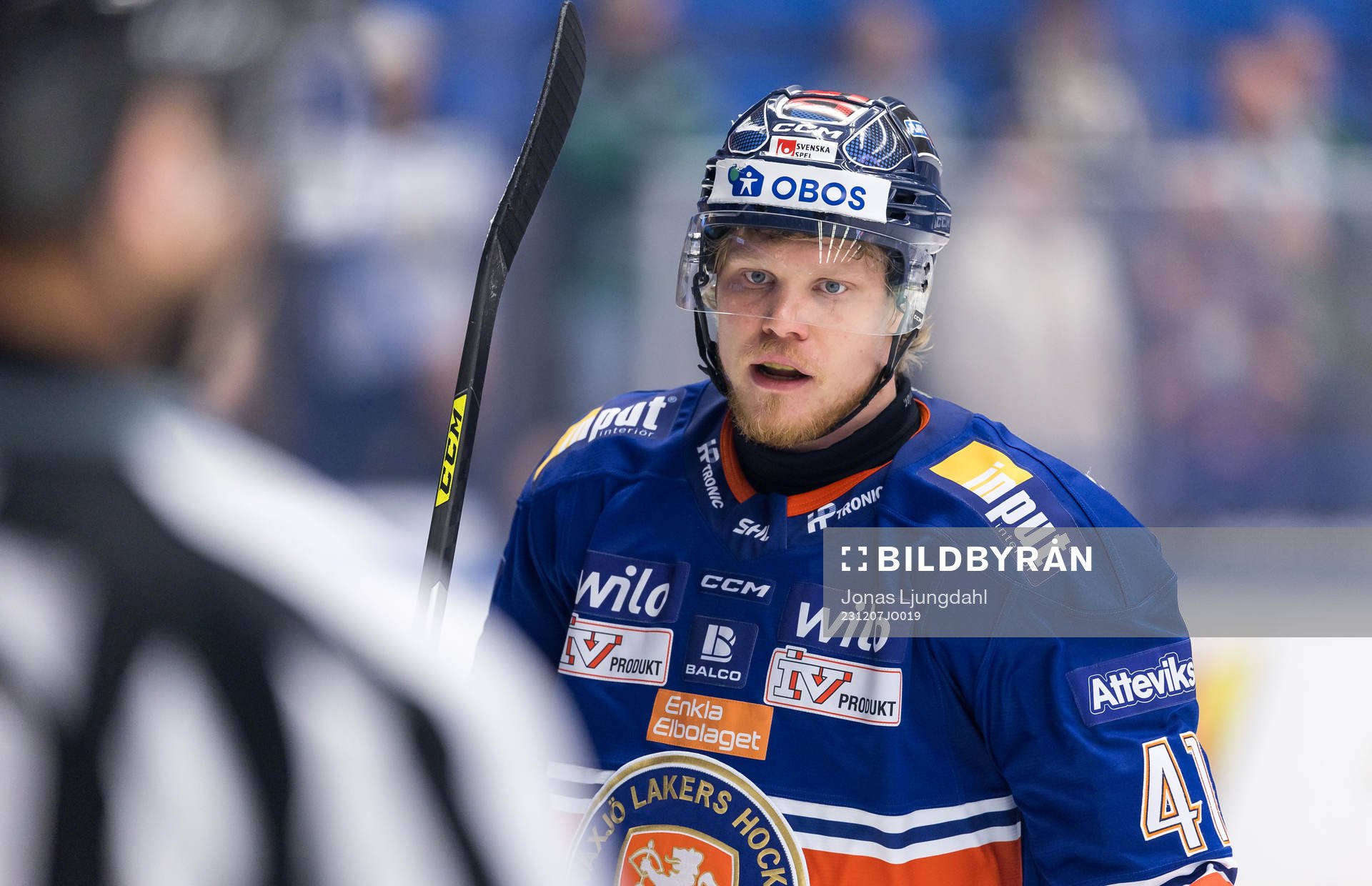 Växjö Lakers HCs Ludvig Nilsson