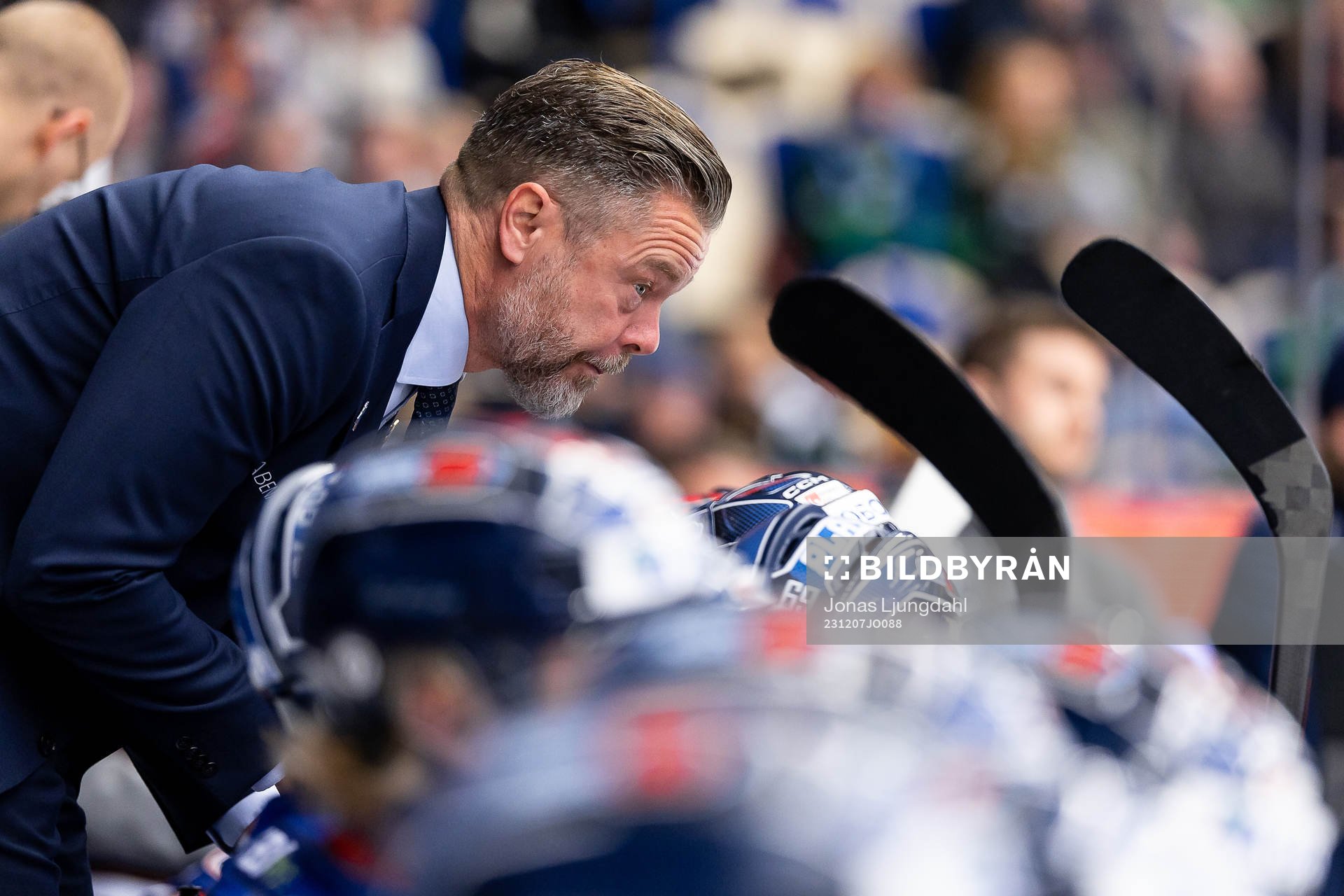 Växjös assisterande tränare Fredrik Hellgren