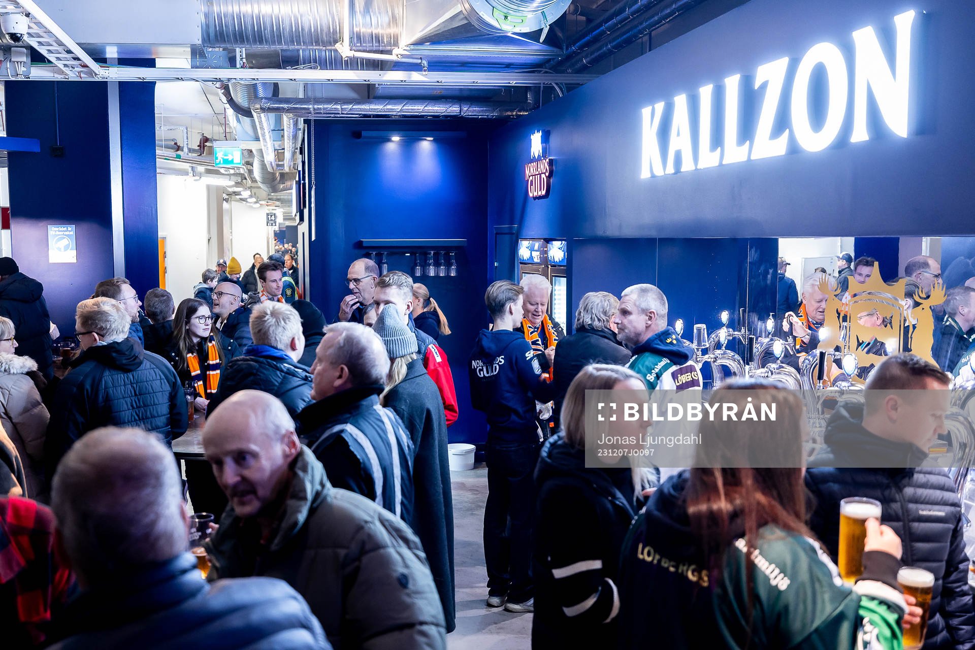 Bar inför ishockeymatchen i SHL mellan Växjö och
