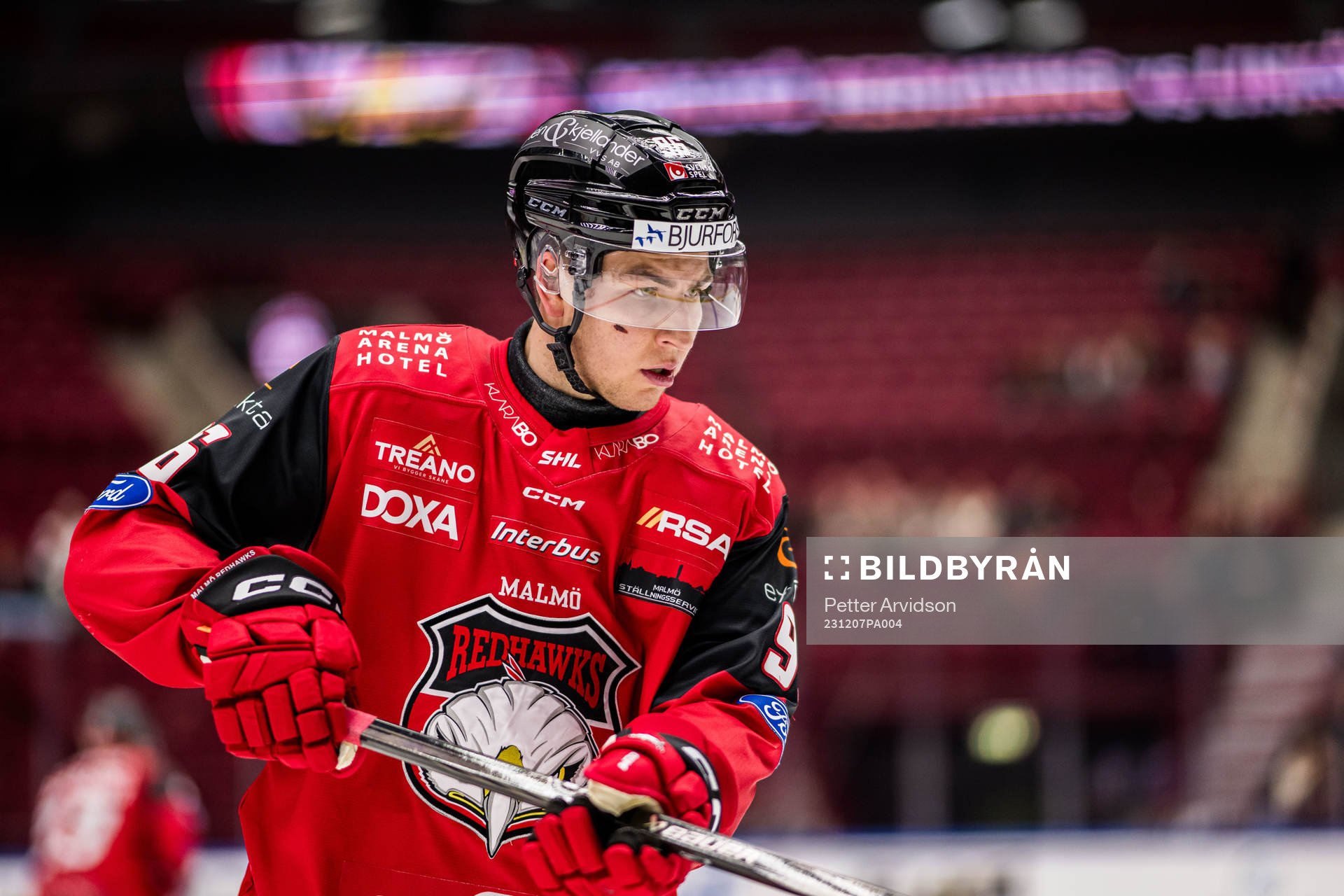 Malmö Redhawks Oskar Lindgren