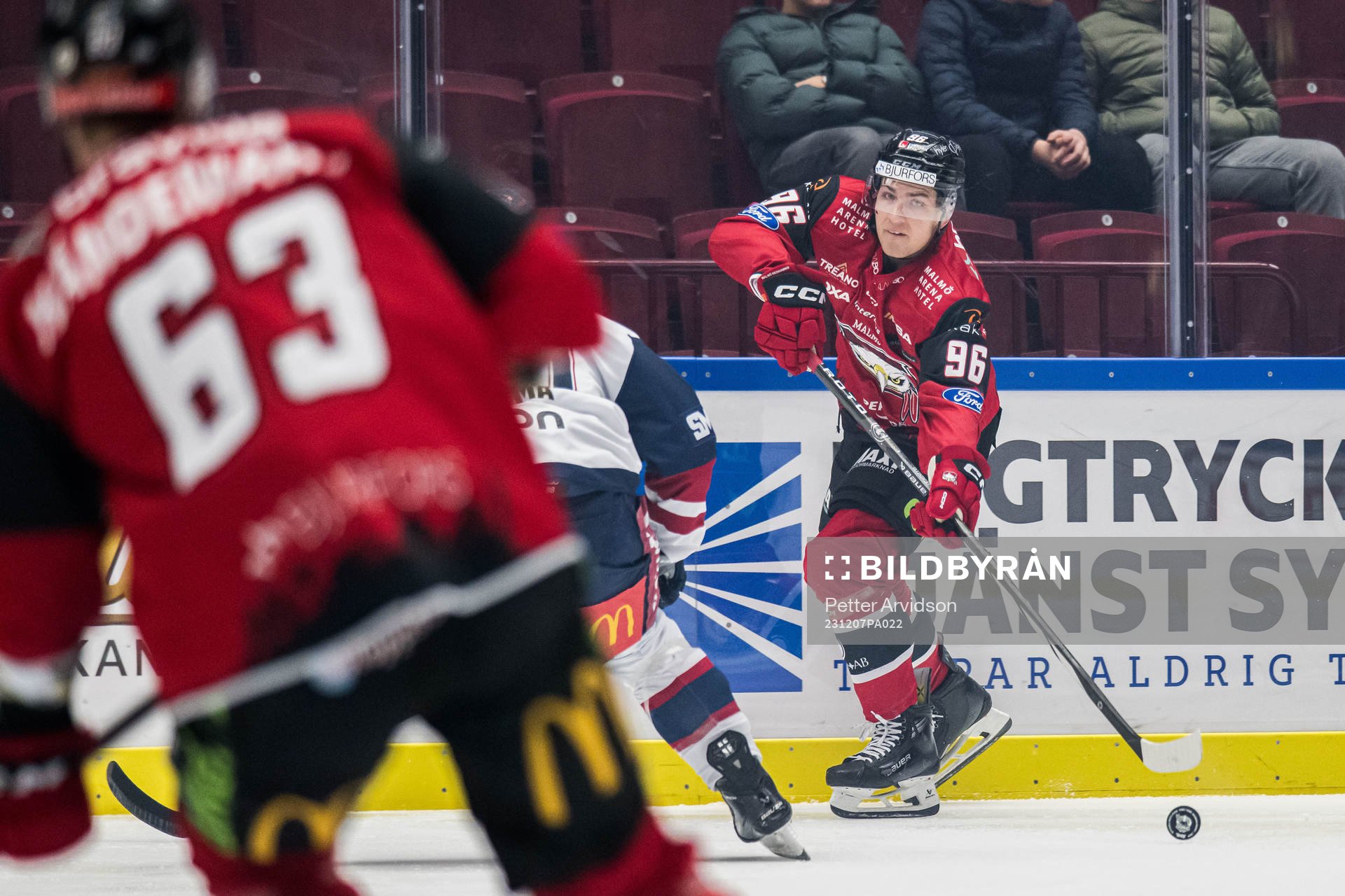 Malmö Redhawks Oskar Lindgren