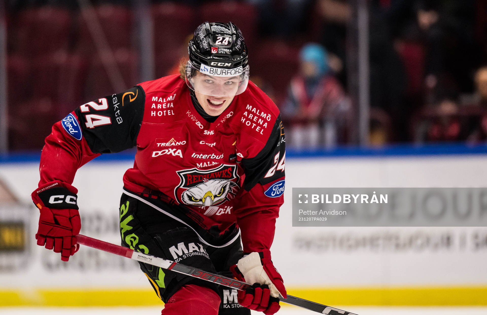 Malmö Redhawks Anton Wahlberg