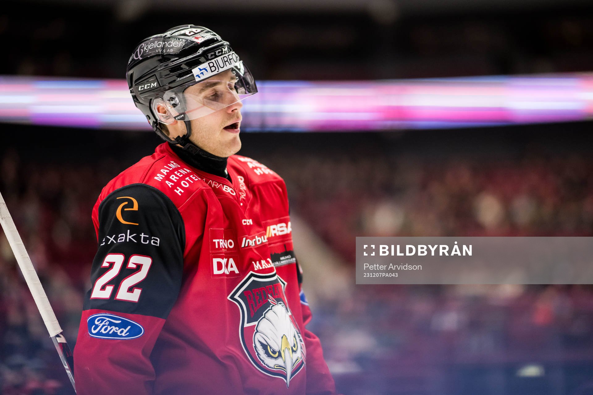 Malmö Redhawks Janne Kuokkanen deppar