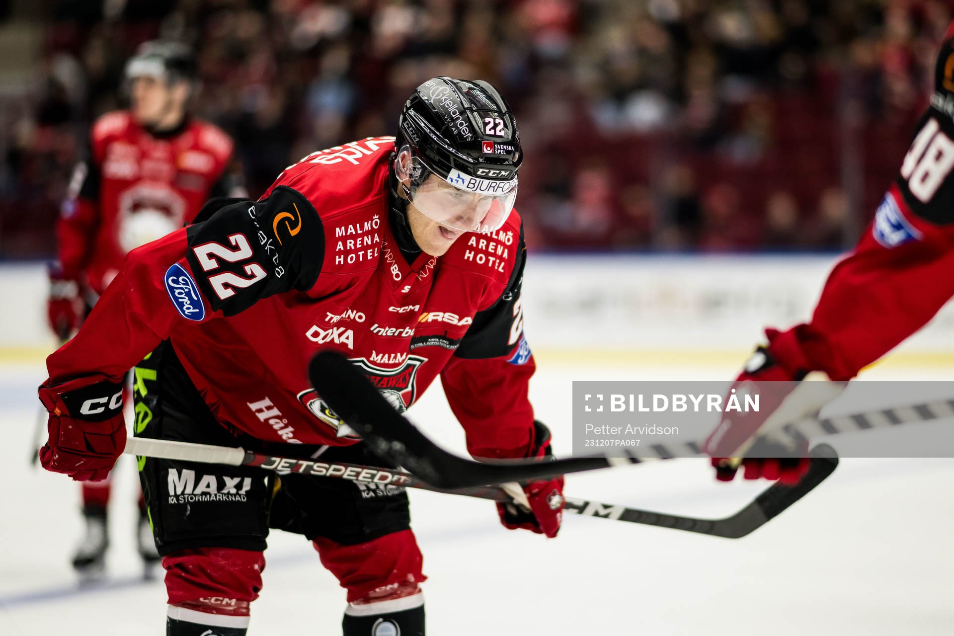 Malmö Redhawks Janne Kuokkanen deppar