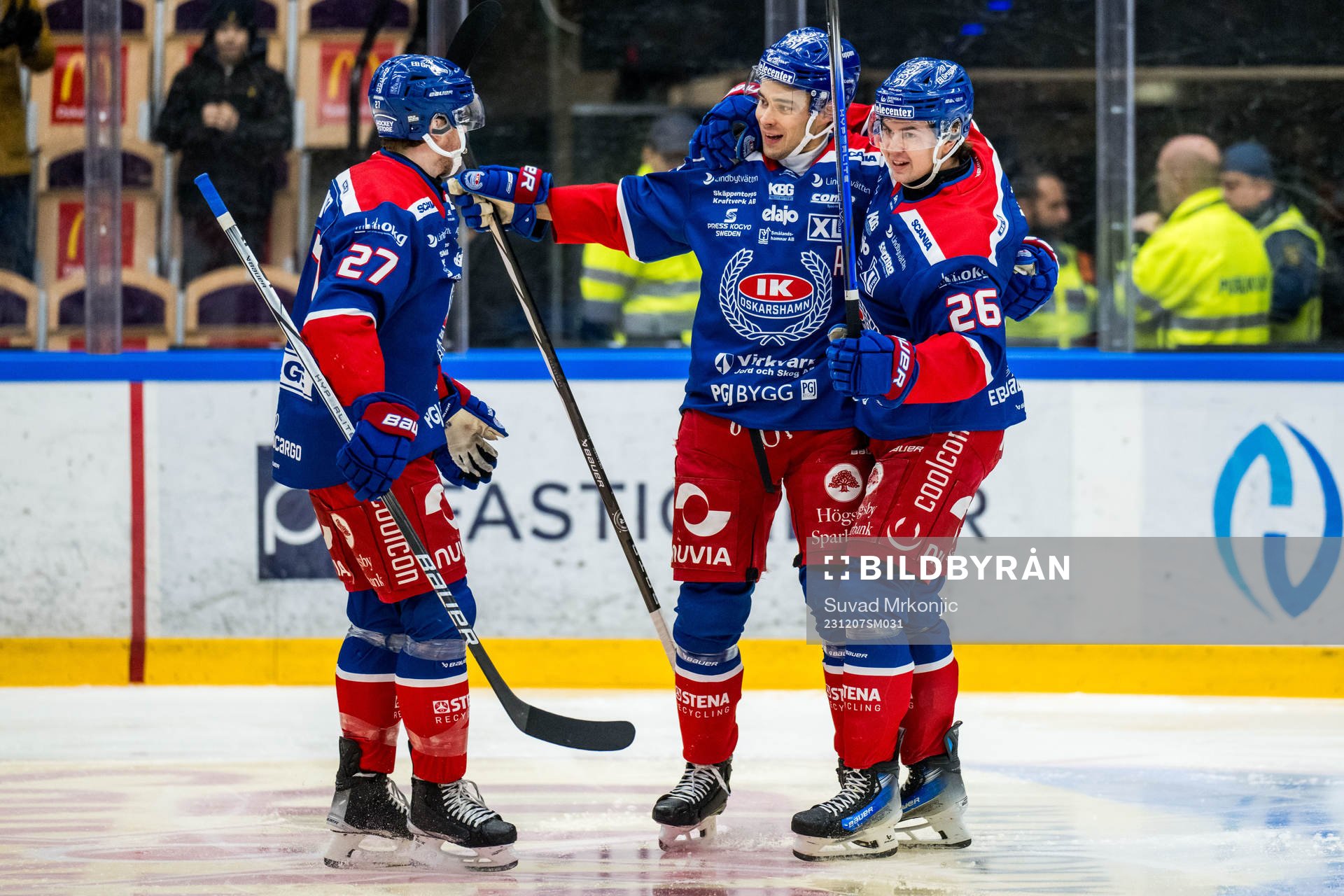 Oskarshamns Ahti Oksanen jublar
