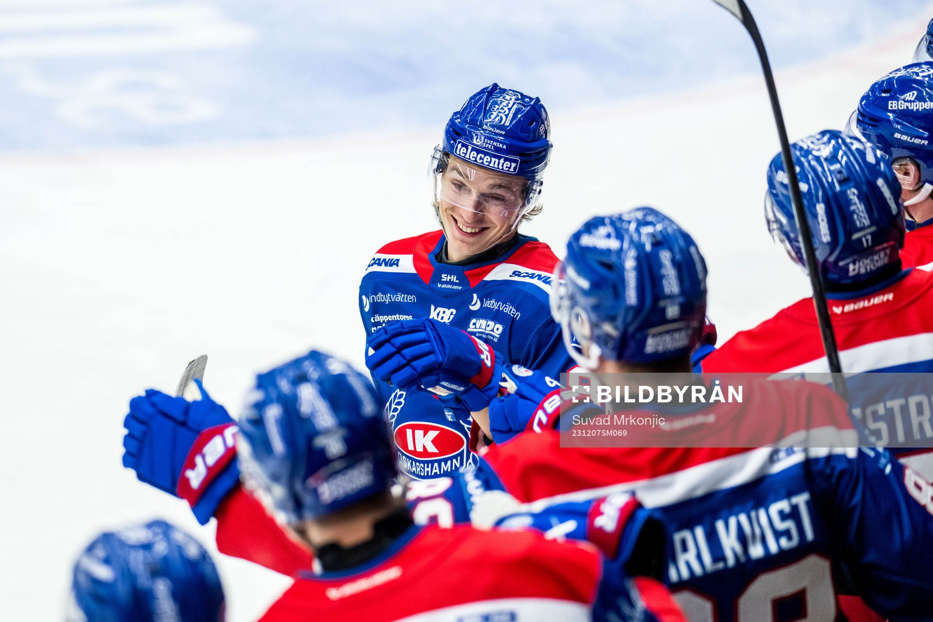 Oskarshamns Lukas Jasek jublar