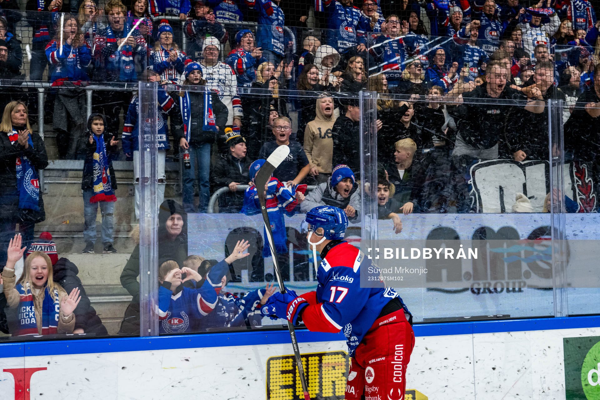 Oskarshamns Jonas Engström jublar