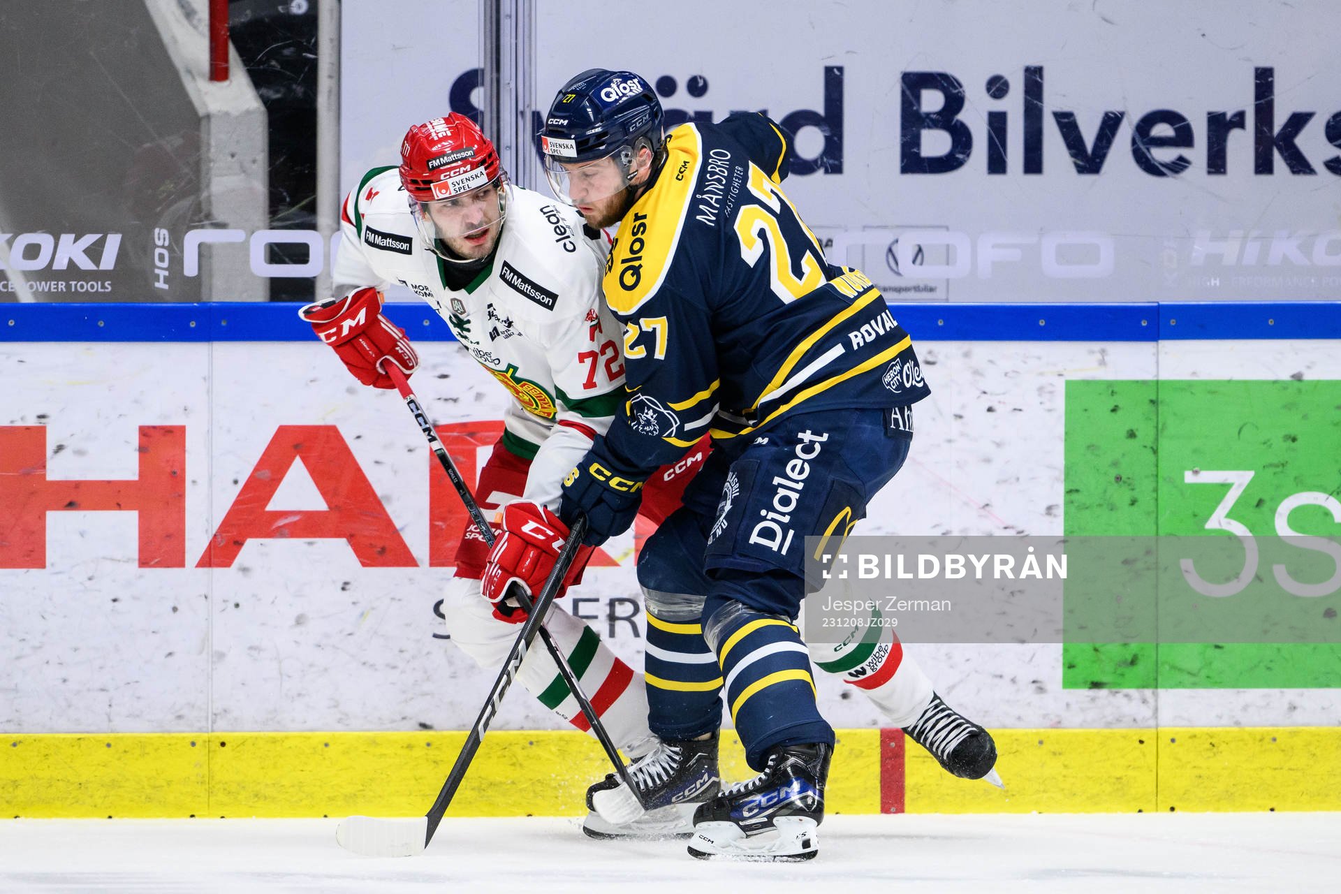 Moras Phillip Schultz och Södertäljes Daniel Norbe
