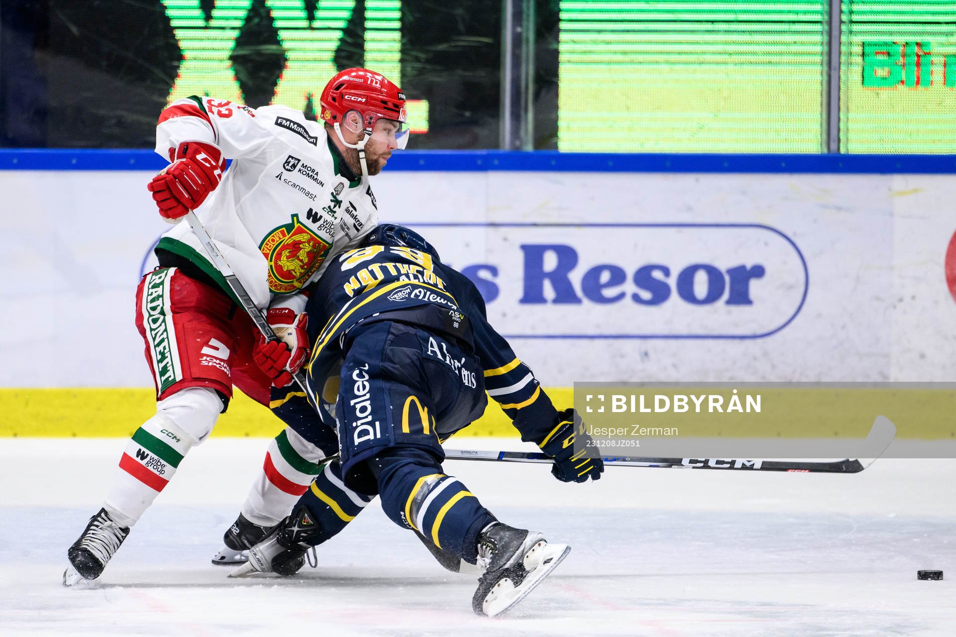Moras Markus Modigs och Södertäljes Stelio Mattheos