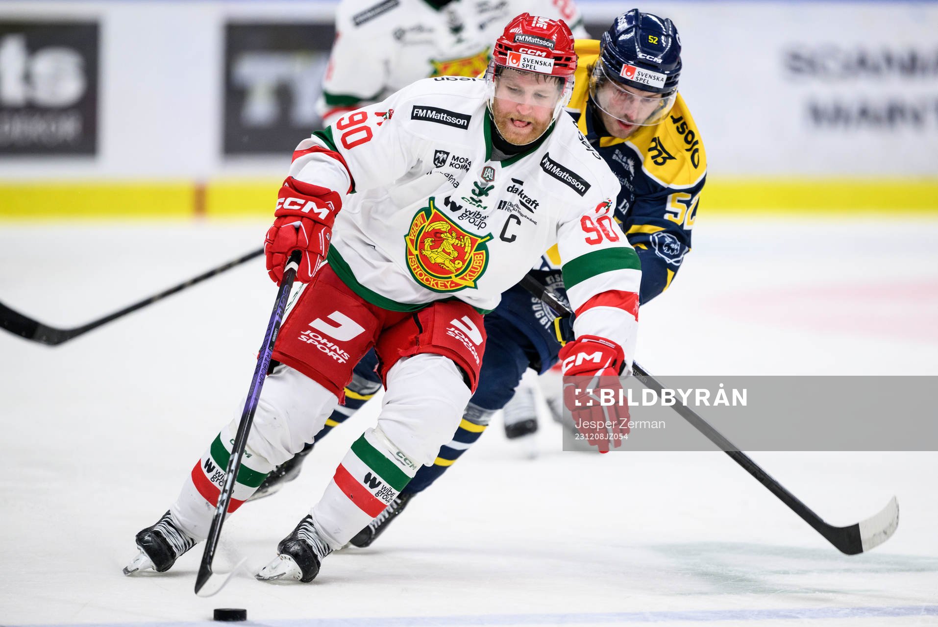 Moras Daniel Ljunggren och Södertäljes Christopher