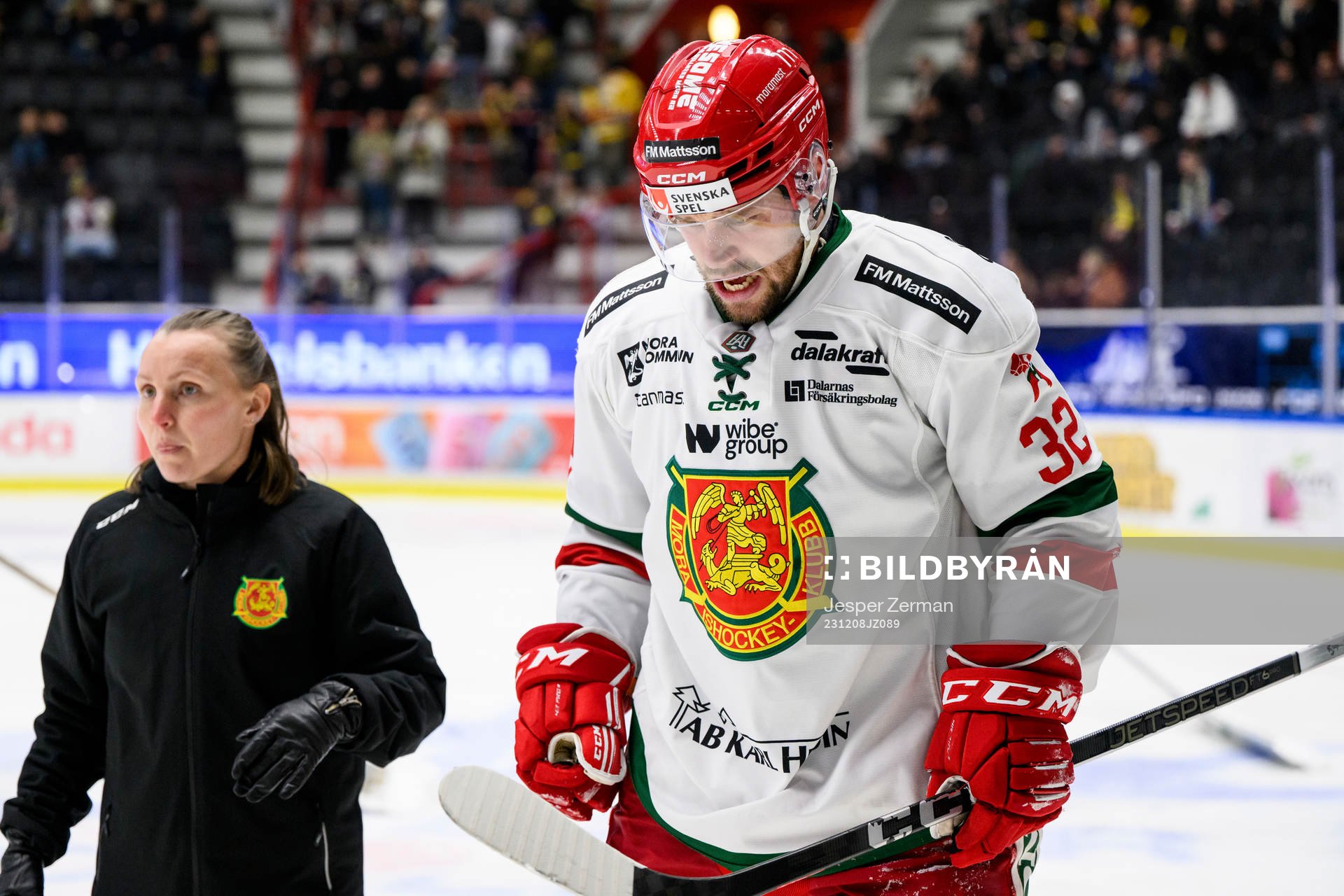 Moras Markus Modigs har ont