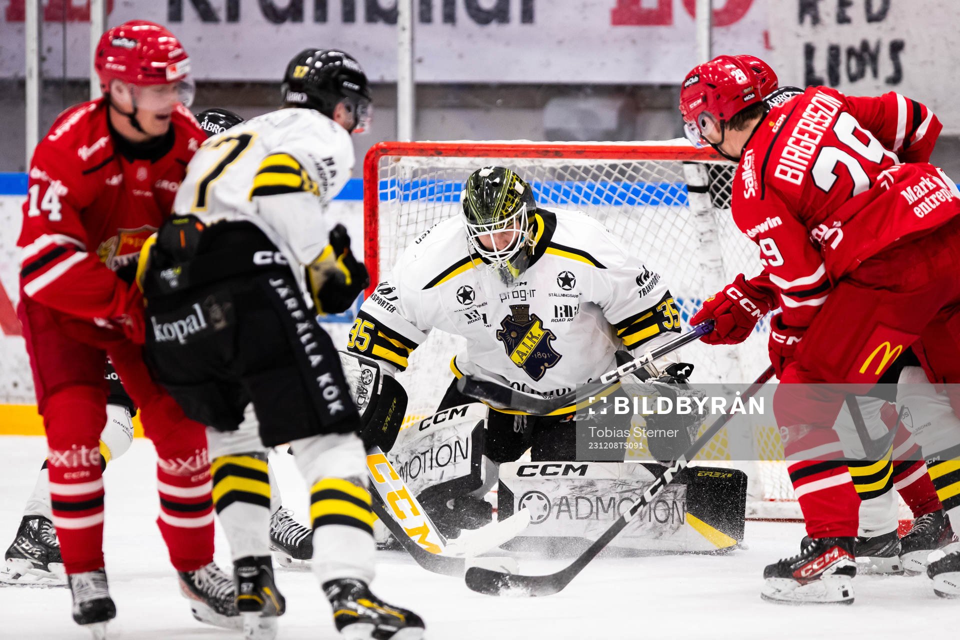 AIKs målvakt Antoine Bibeau