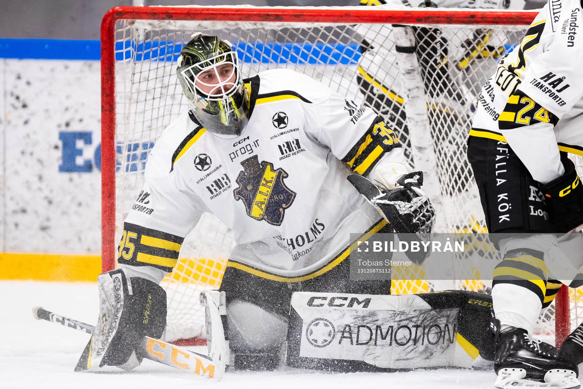 AIKs målvakt Antoine Bibeau