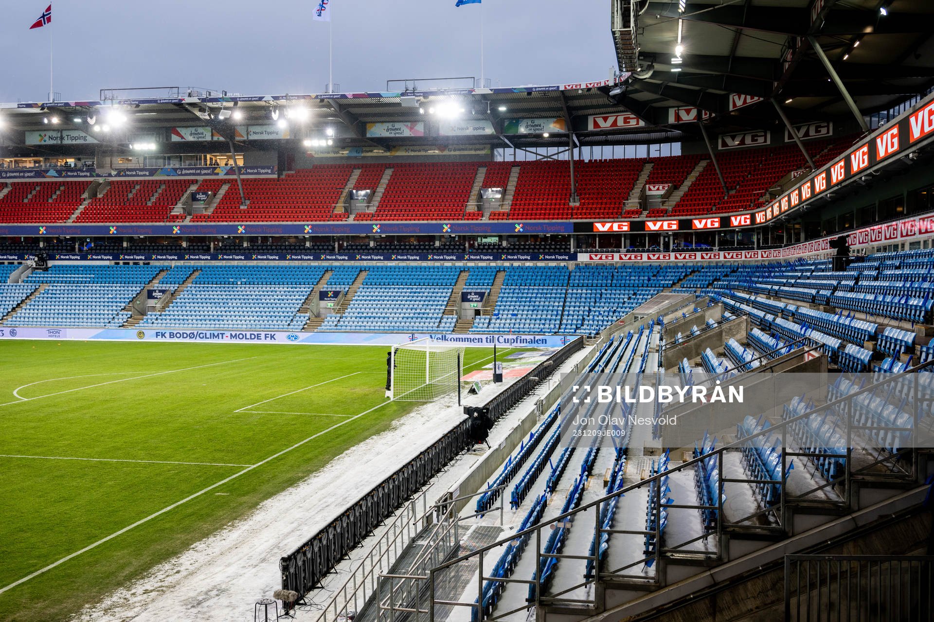 General interior view of Ullevaal stadion